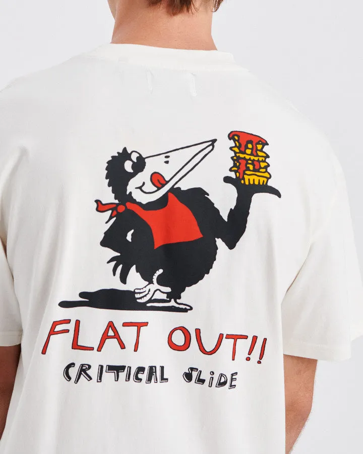 Flat Out Tee - Vintage White