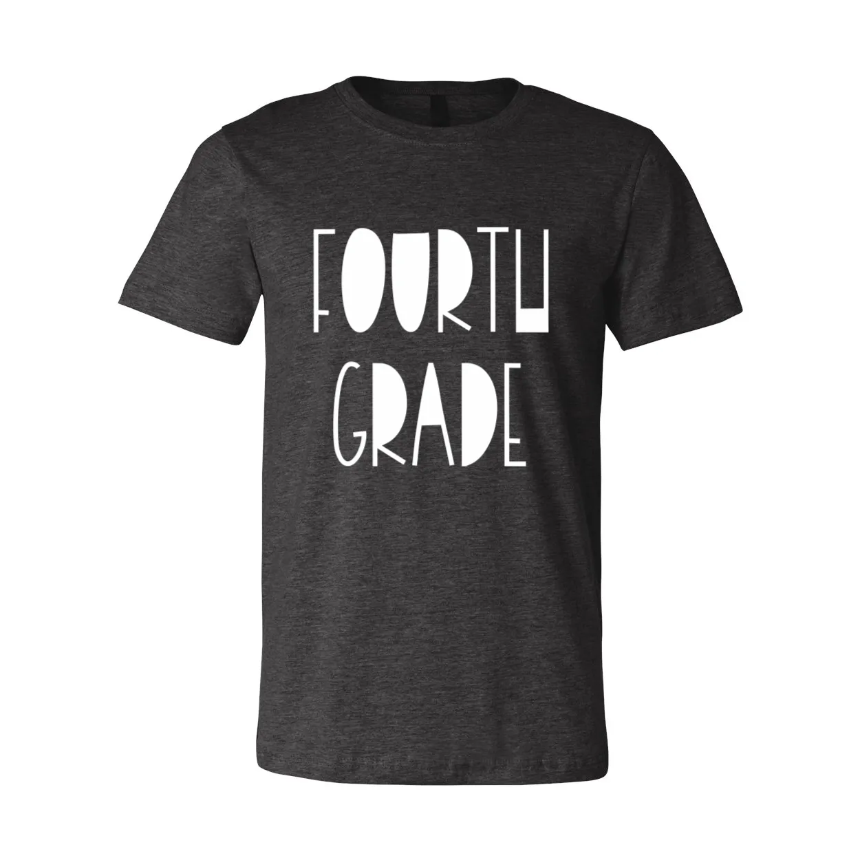 Fourth Grade Funky Font Tee