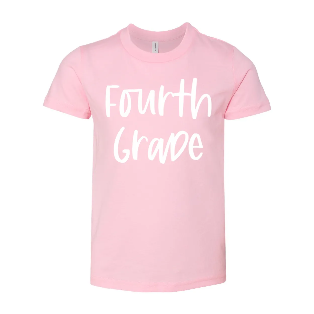 Fourth Grade YOUTH Script Tee