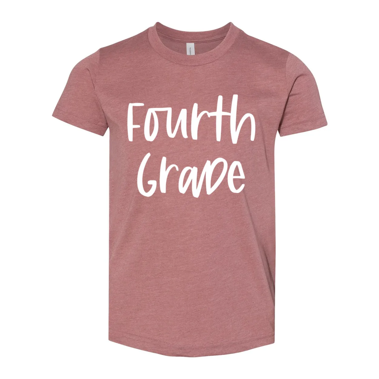 Fourth Grade YOUTH Script Tee