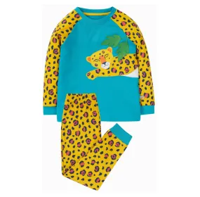 Jamie Jaguar-Printed Pajamas by Frugi