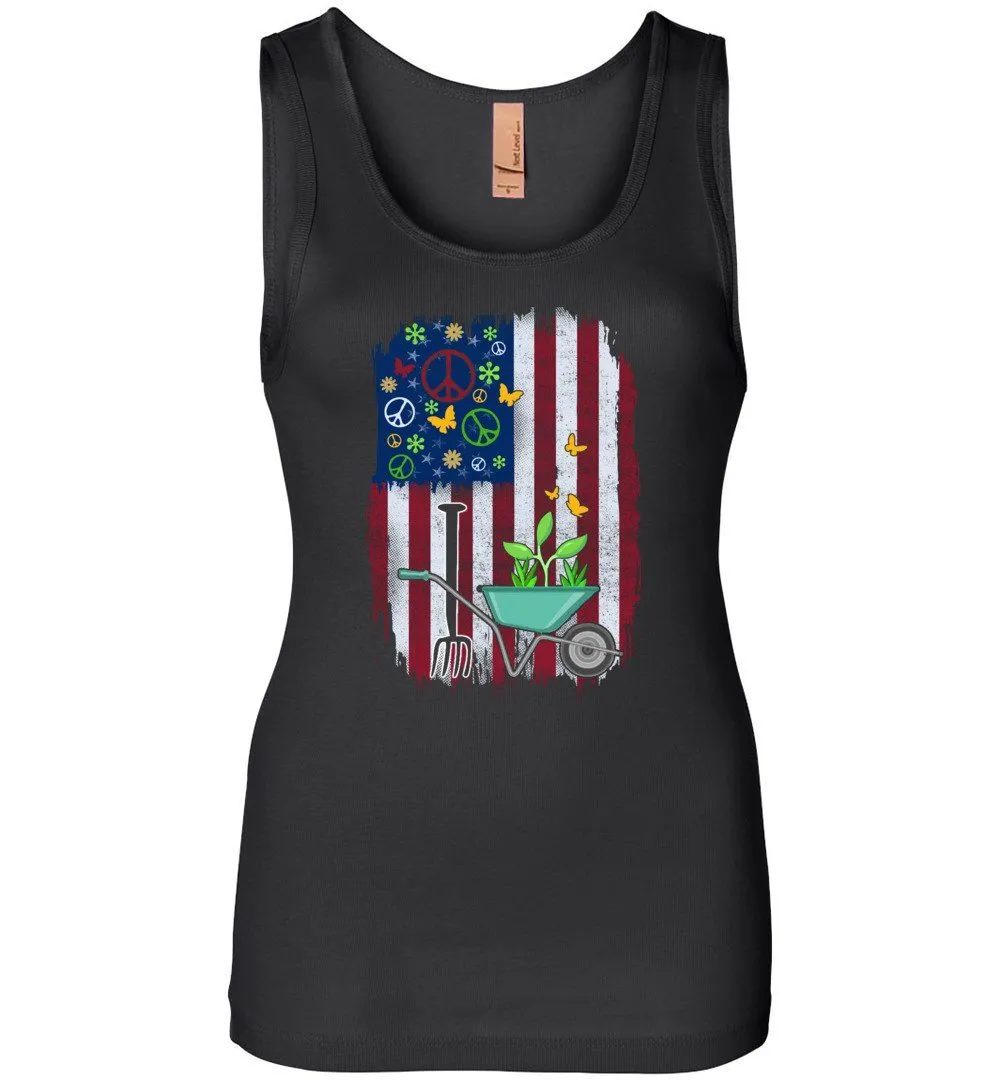 Funny 4th Of July Gardening Tank