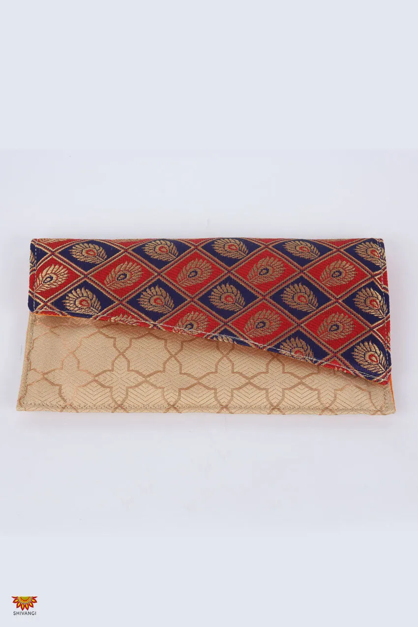 Girls Half-White Women’s Multipurpose Fabric Clutch