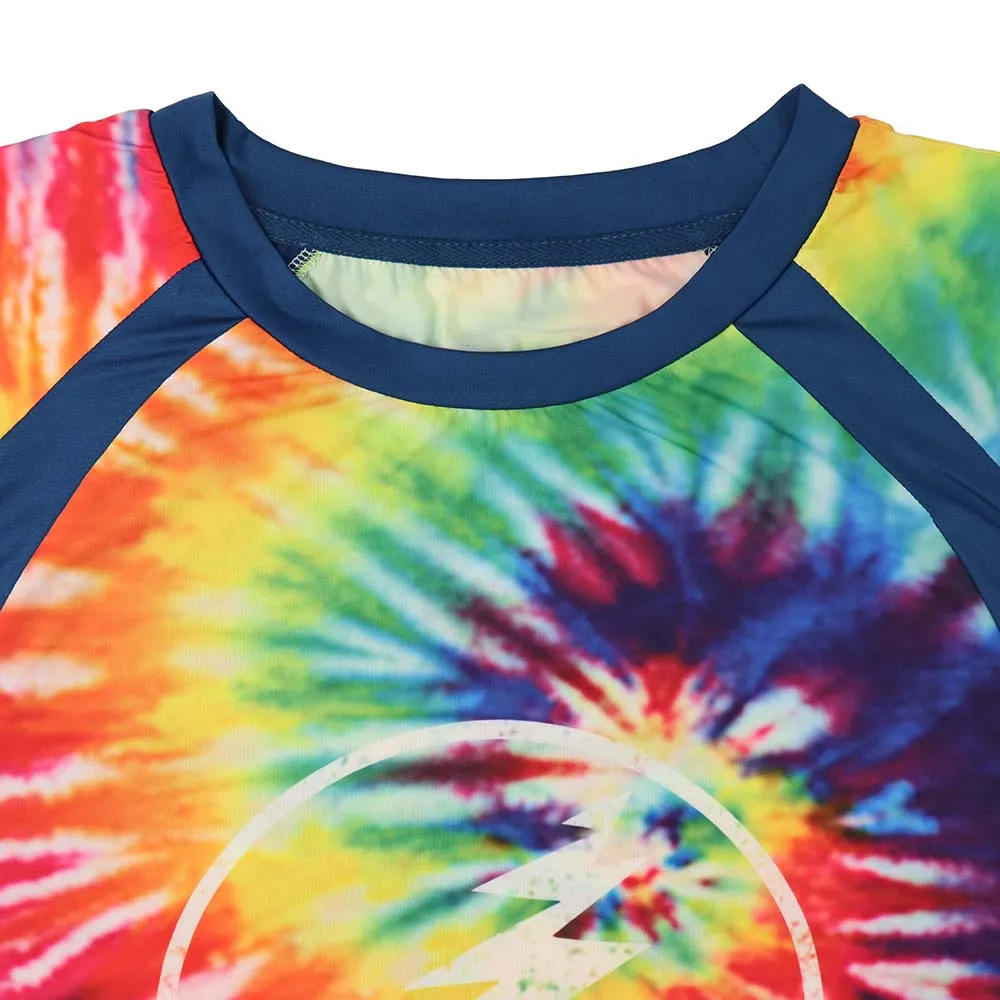 Grateful Dead | UPF 50 Swim Shirt Long Sleeve | Tie Dye Loose Fit