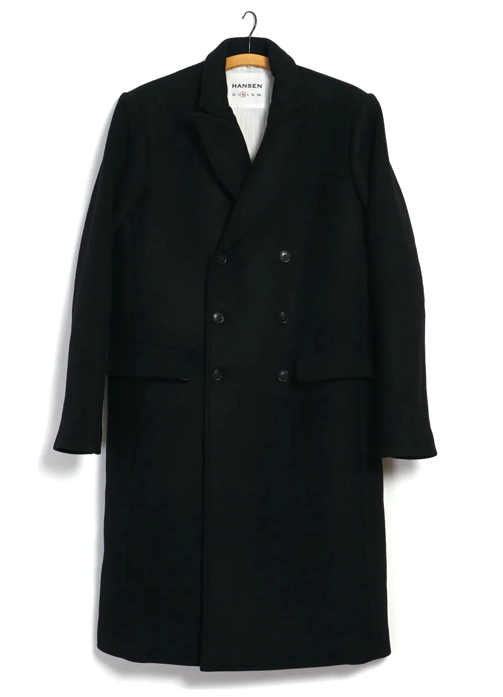 Villum Hansen Premium Black Wool Jacket