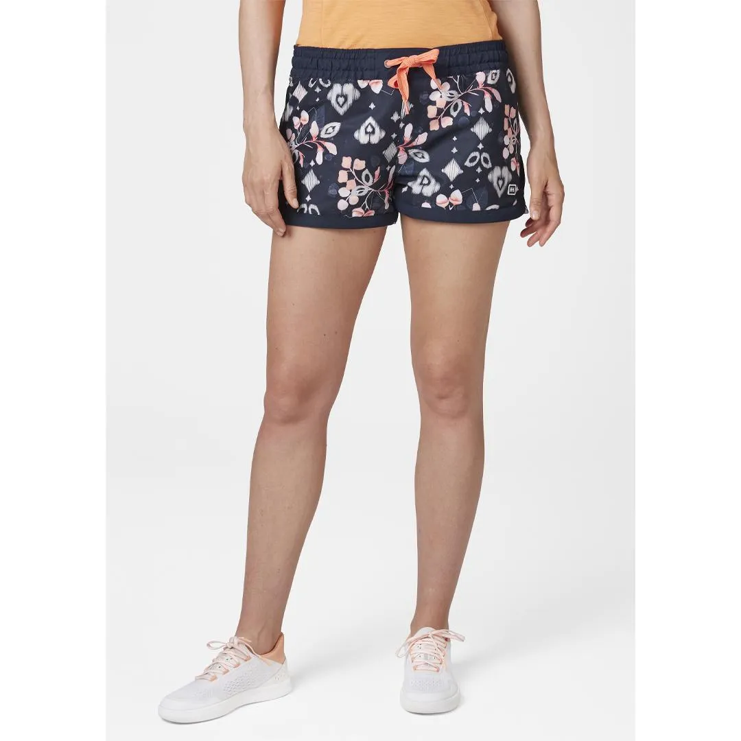 Helly Hansen Women's Solen Classic Watershorts 2.5" Navy Print