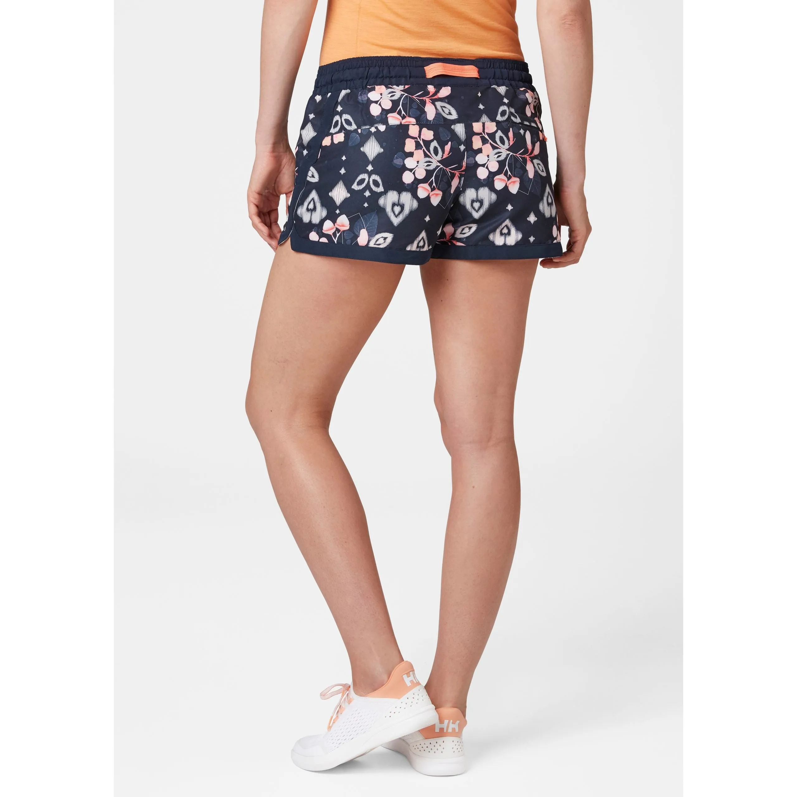 Helly Hansen Women's Solen Classic Watershorts 2.5" Navy Print