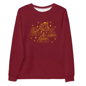 Holiday Sweater Maroon