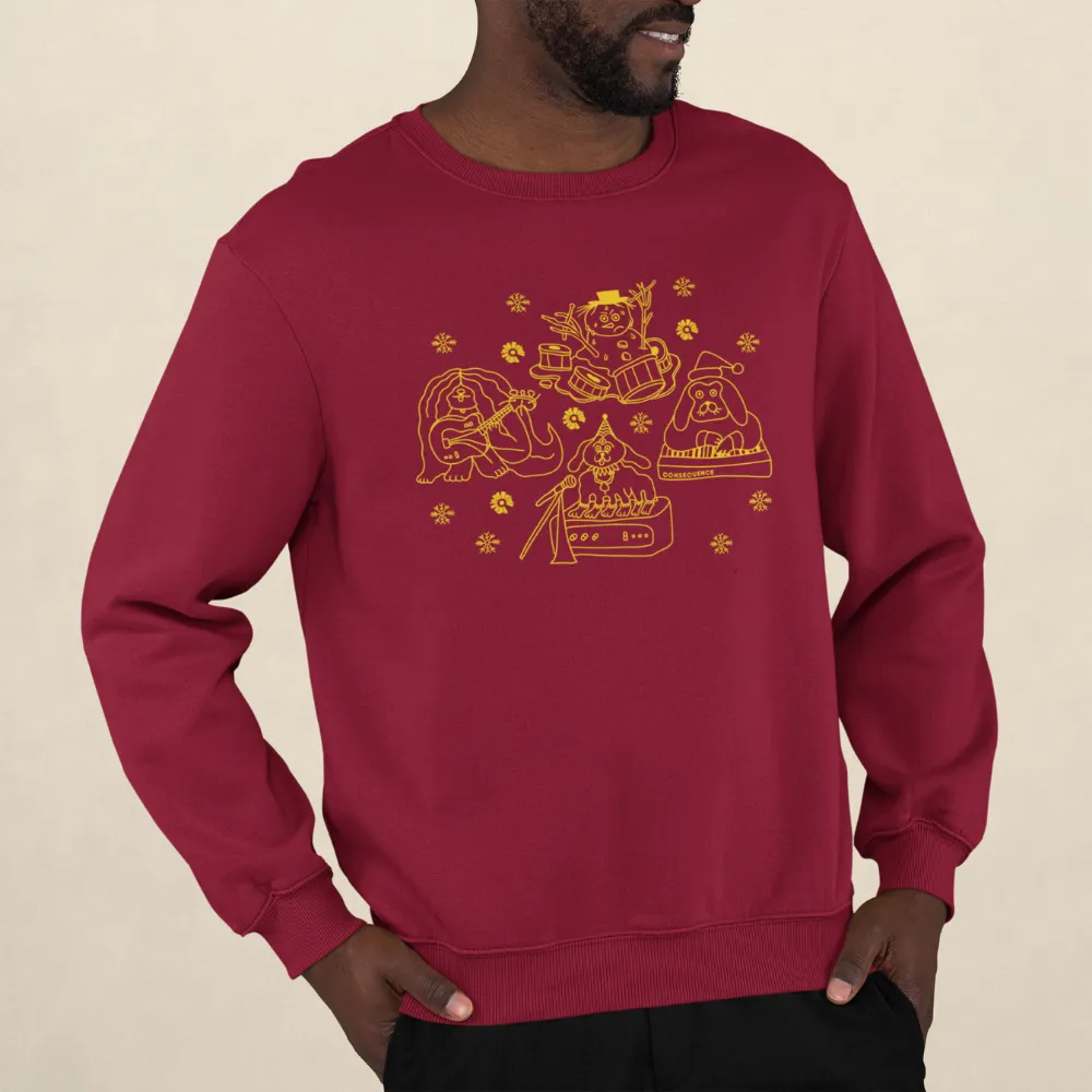 Holiday Sweater Maroon