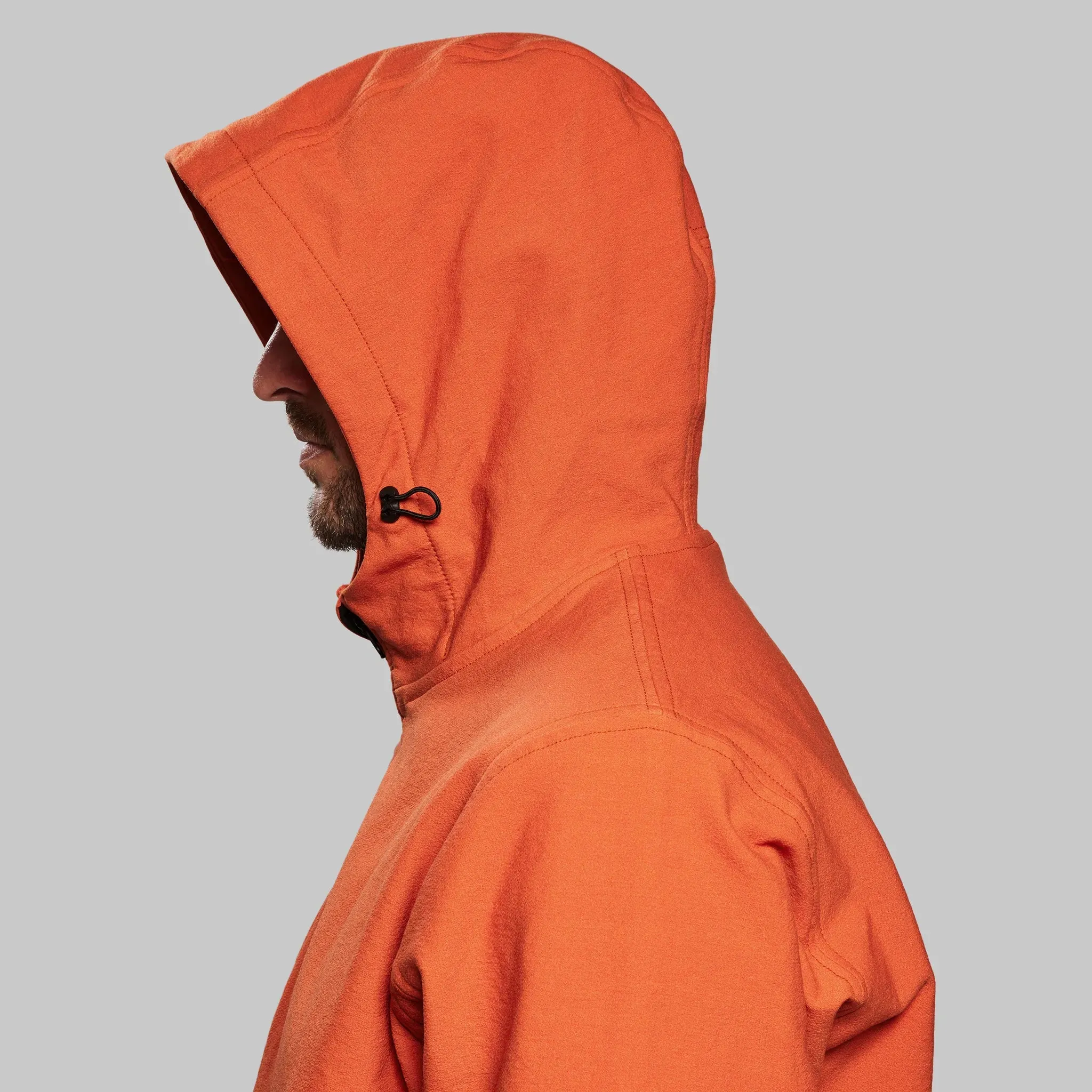 Indestructible Hooded Jacket. International Orange edition