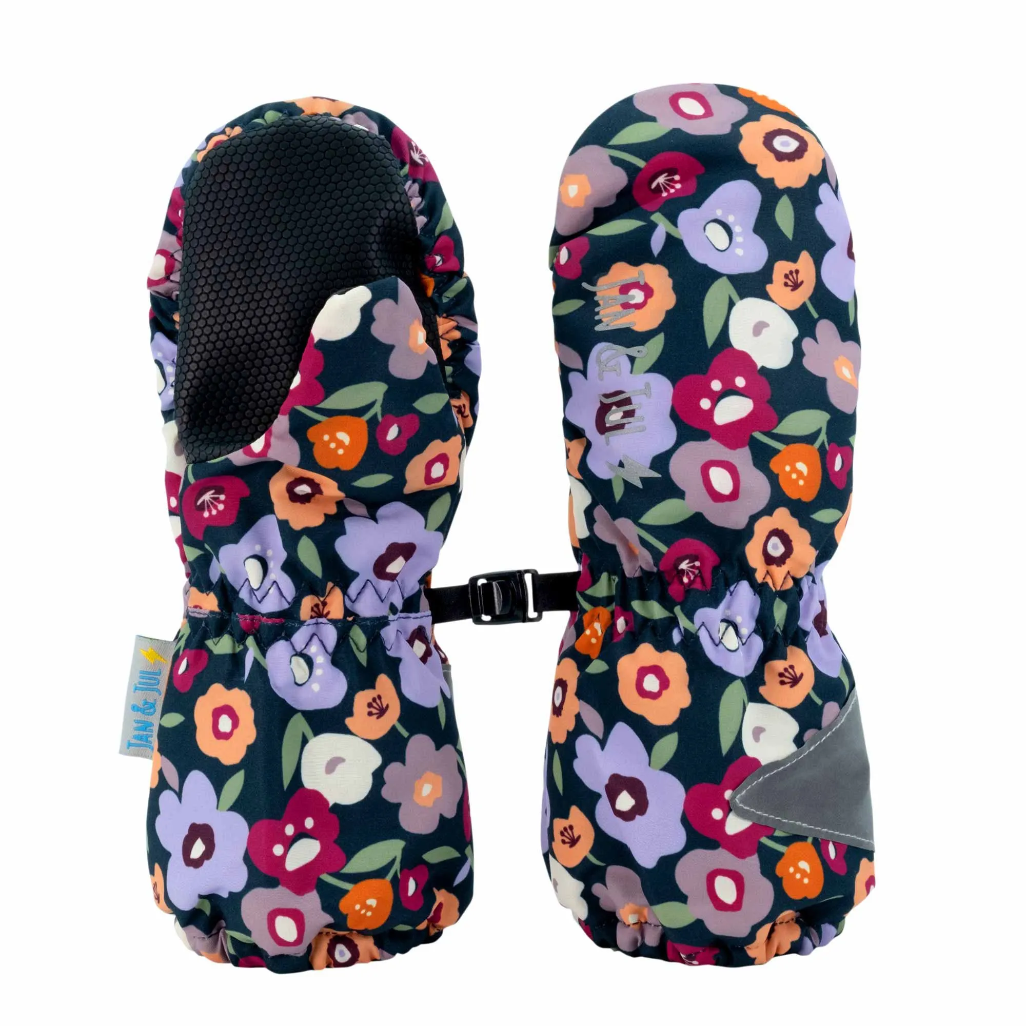 Jan & Jul Waterproof Rain Mittens - Winter Flowers