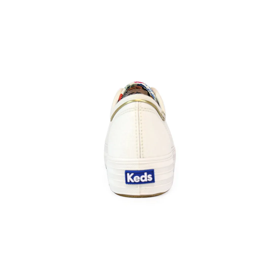 Keds Women's Triple Kick RPC Blossom Sneaker White/Multi (WF67940)