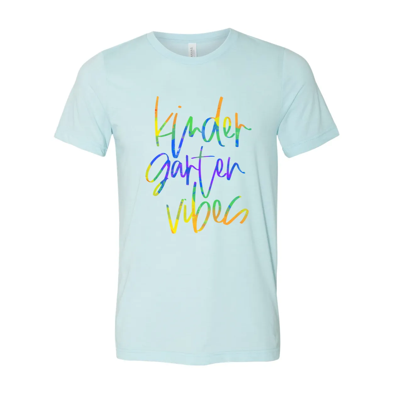 Kindergarten Vibes Tie-Dye Soft Tee