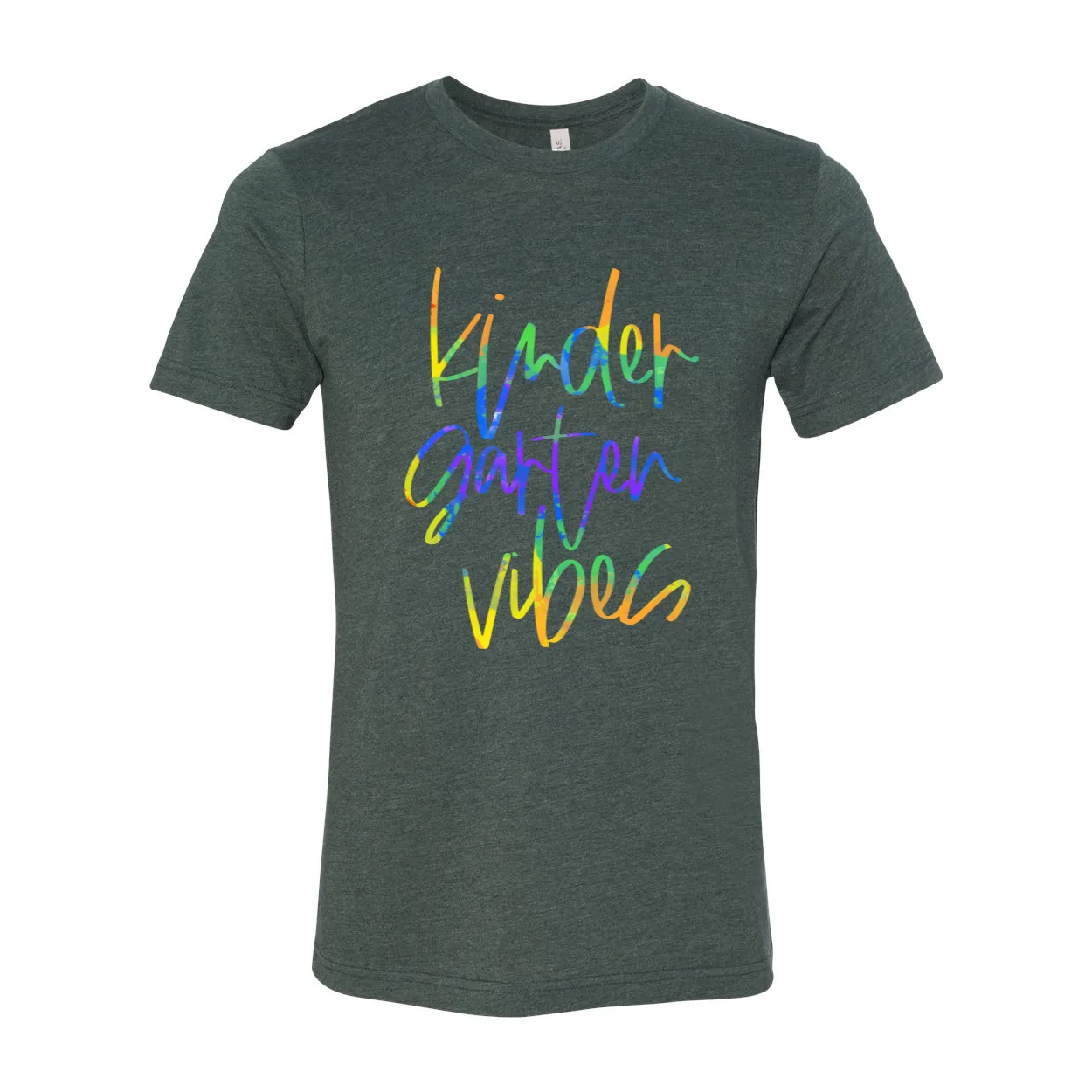 Kindergarten Vibes Tie-Dye Soft Tee