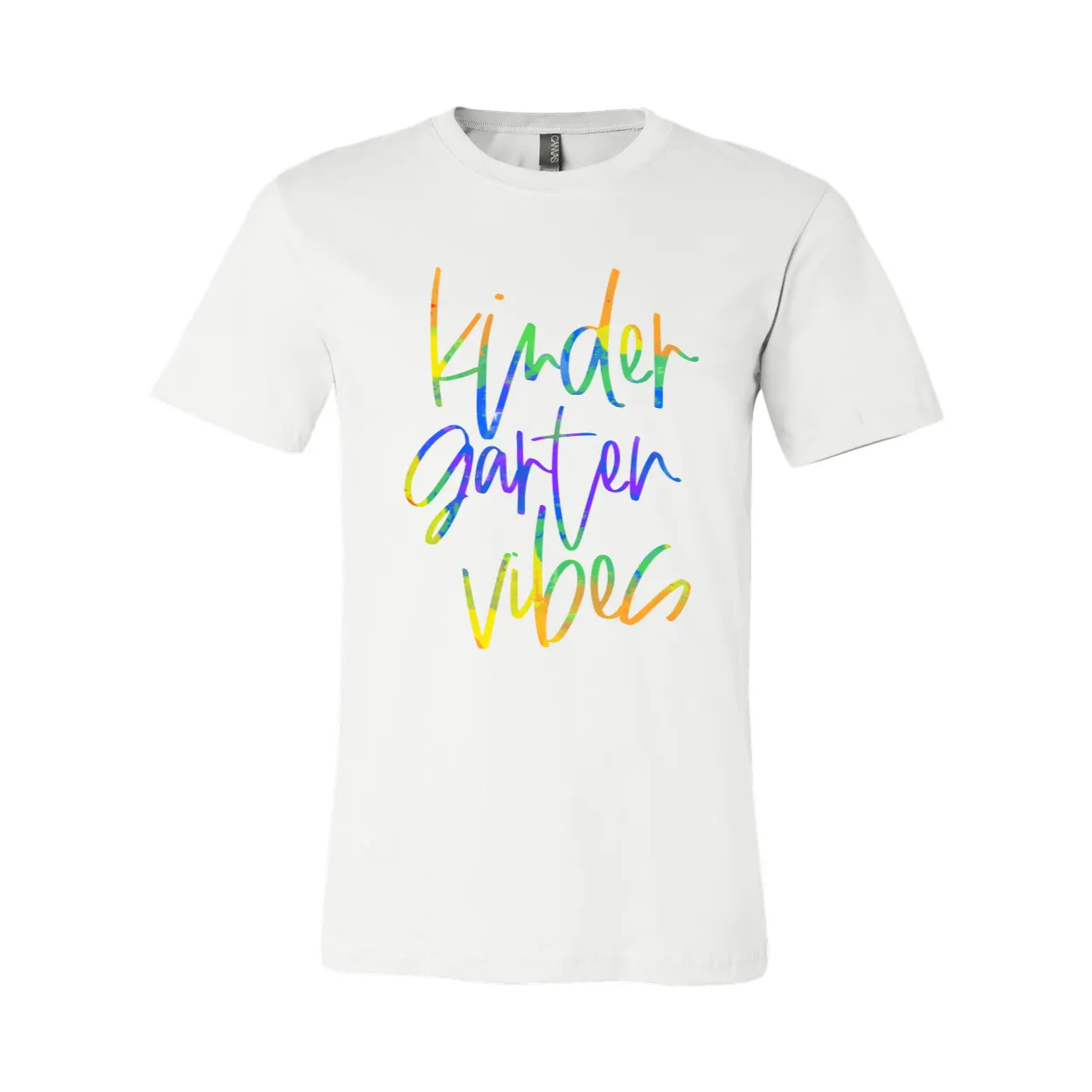 Kindergarten Vibes Tie-Dye Soft Tee