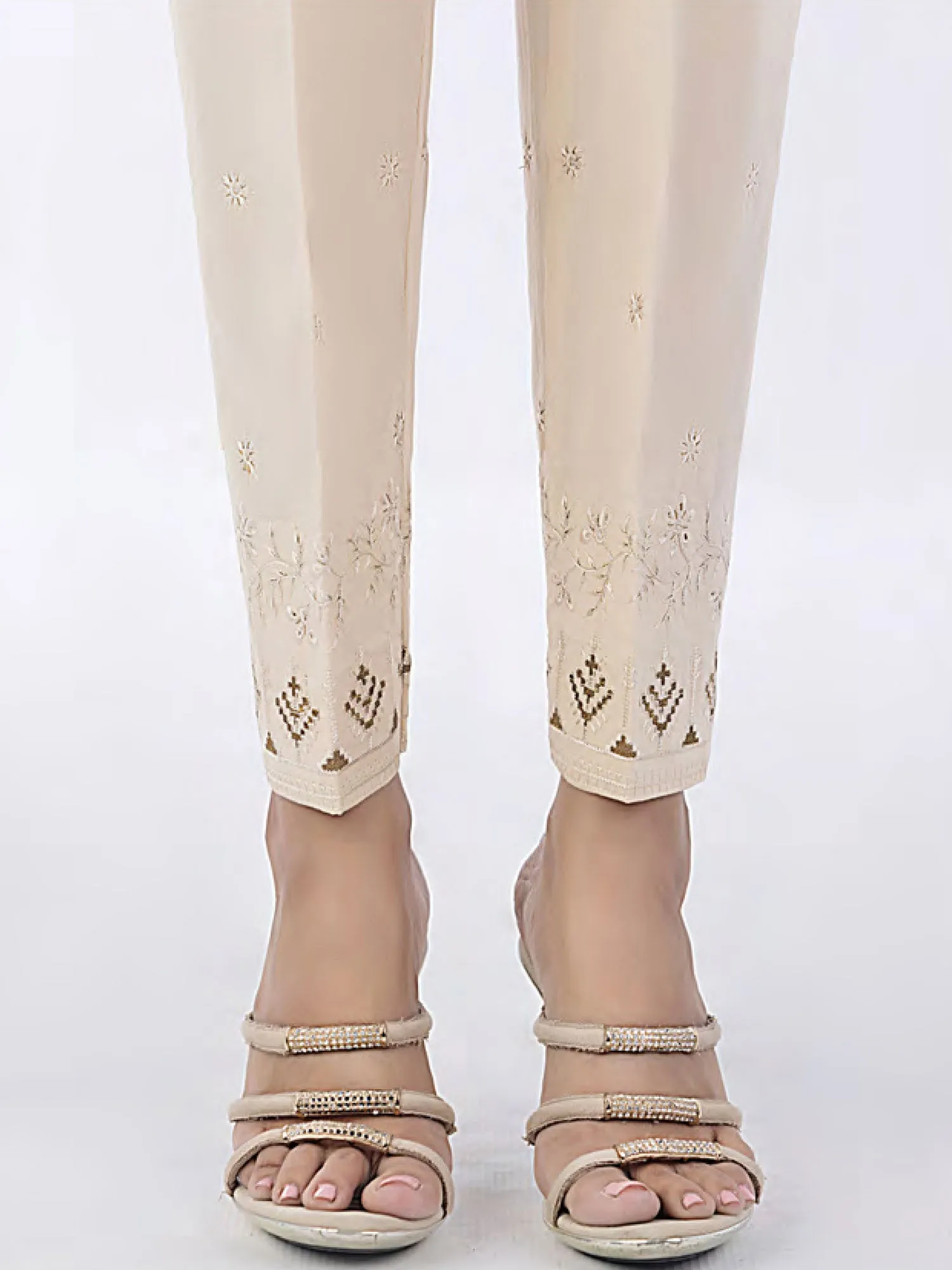 Lakhany Beige Cambric Trouser (3274-BGE)