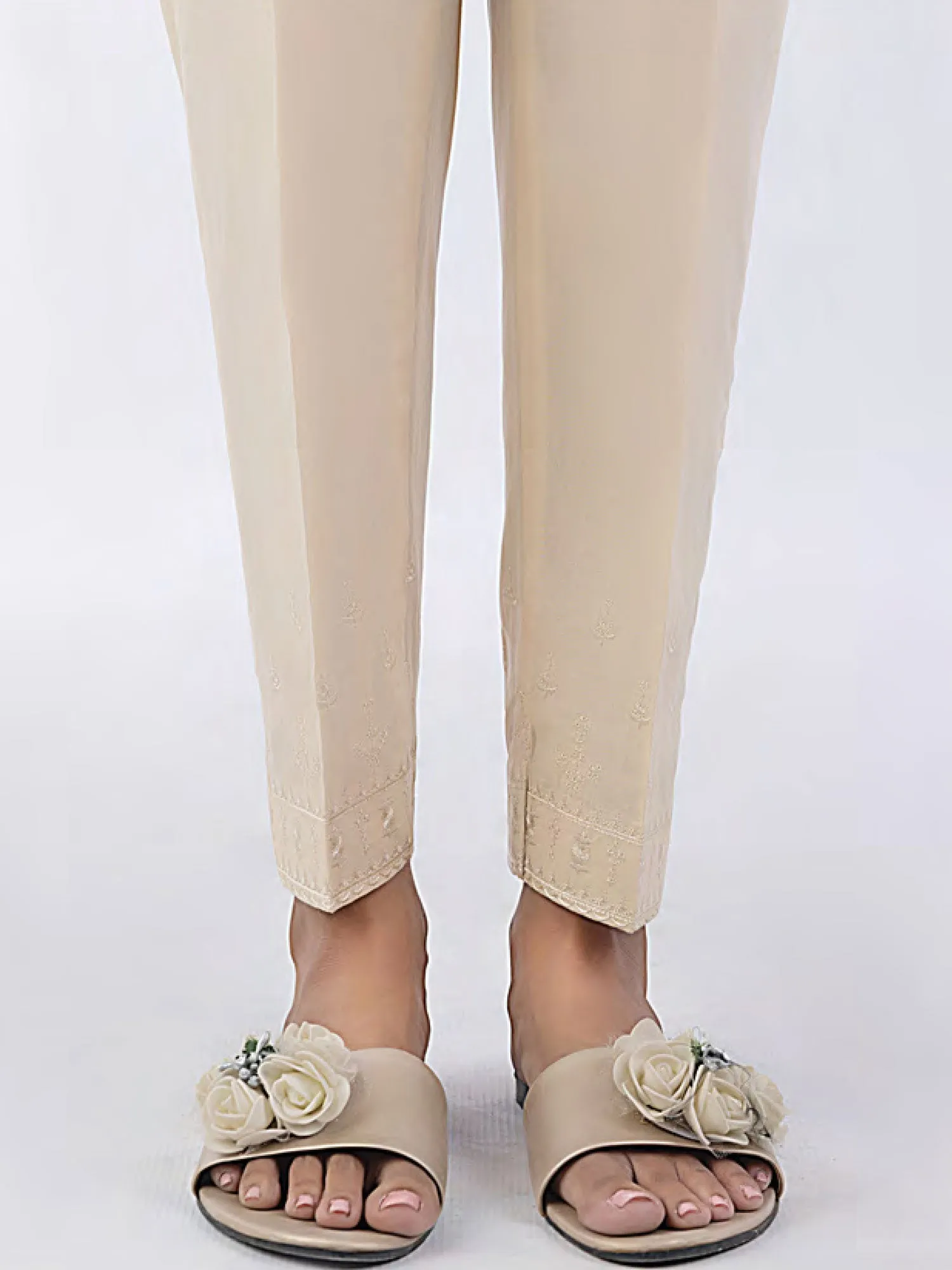 Lakhany Beige Cambric Trouser (3276-BGE)