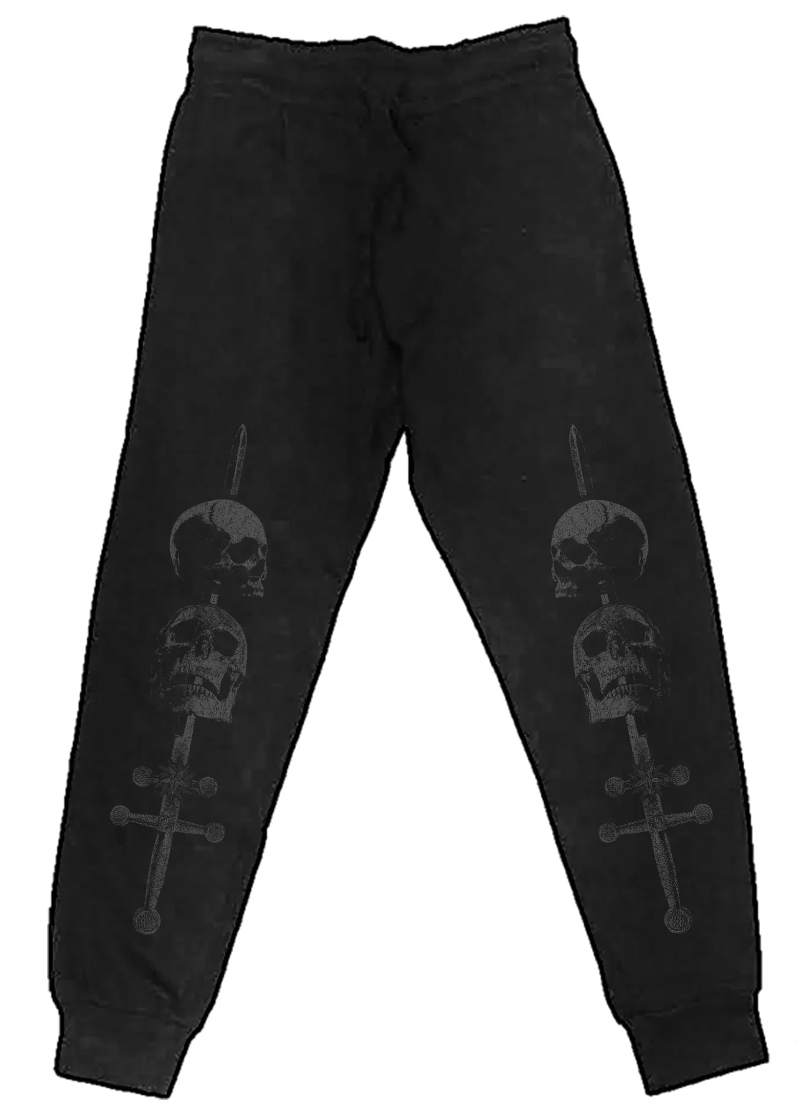 Black Leviathan Sword Graphic Joggers