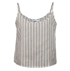 Linen Pyjama Cami Leyla Wide Stripes