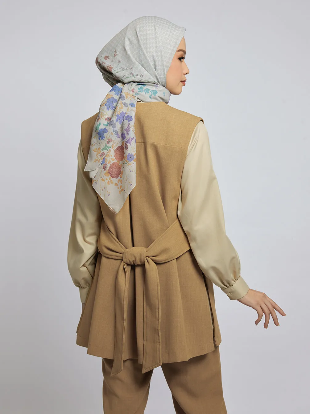 MABEL VEST OUTER CAMEL