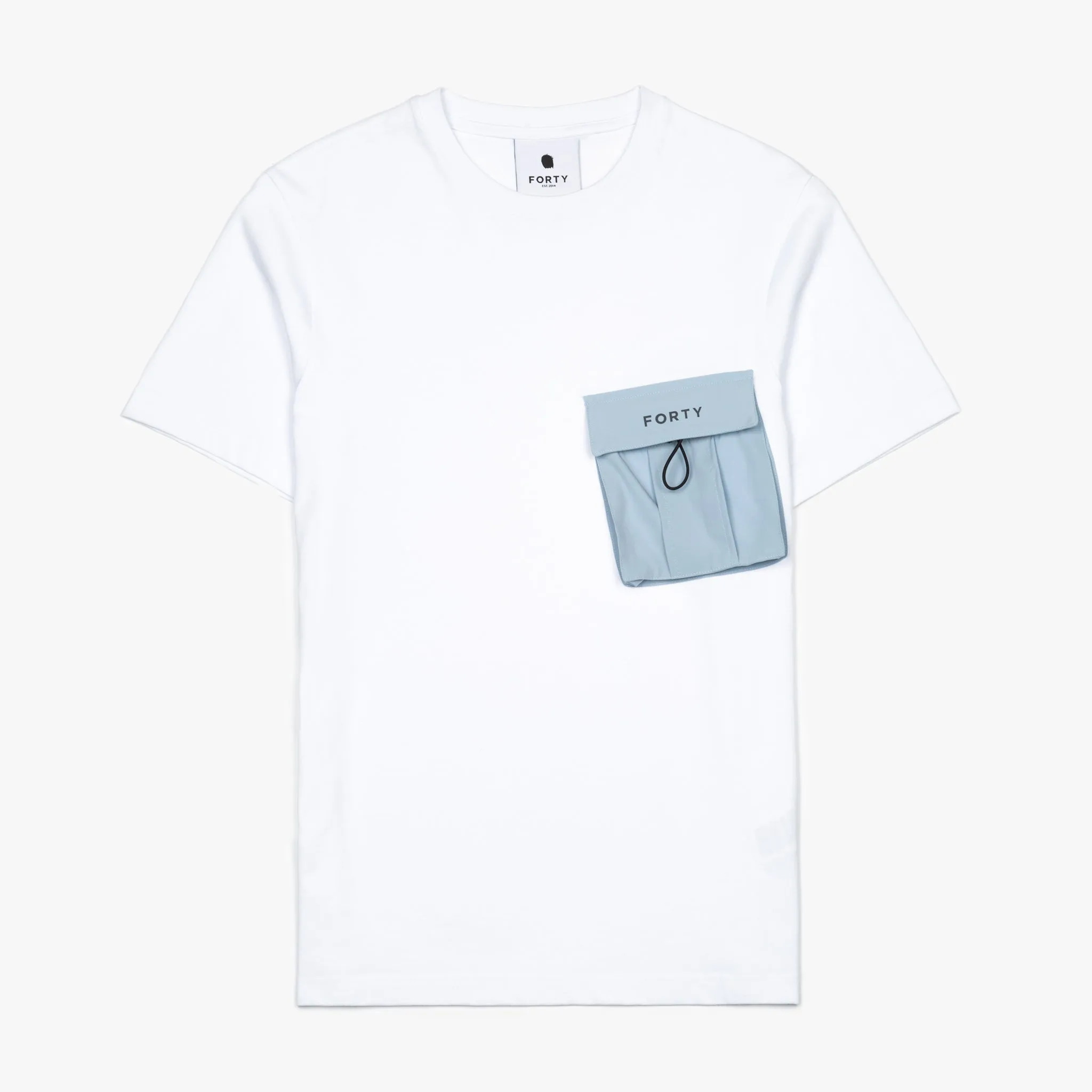 Mac Tech Tee (White/Cyanus)