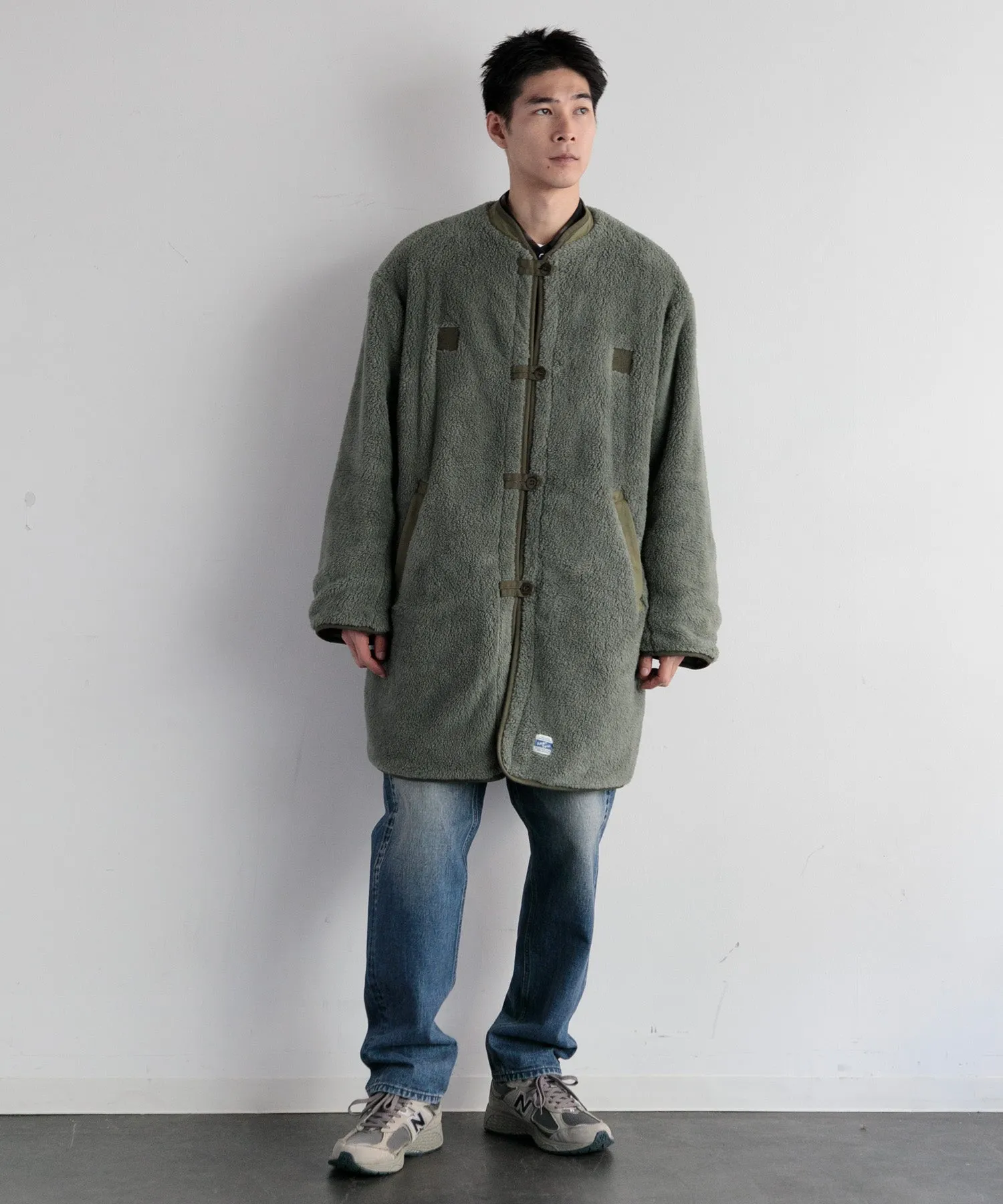 【MEN】ARMY TWILL BROKEN TWILL REVERSIBLE COAT