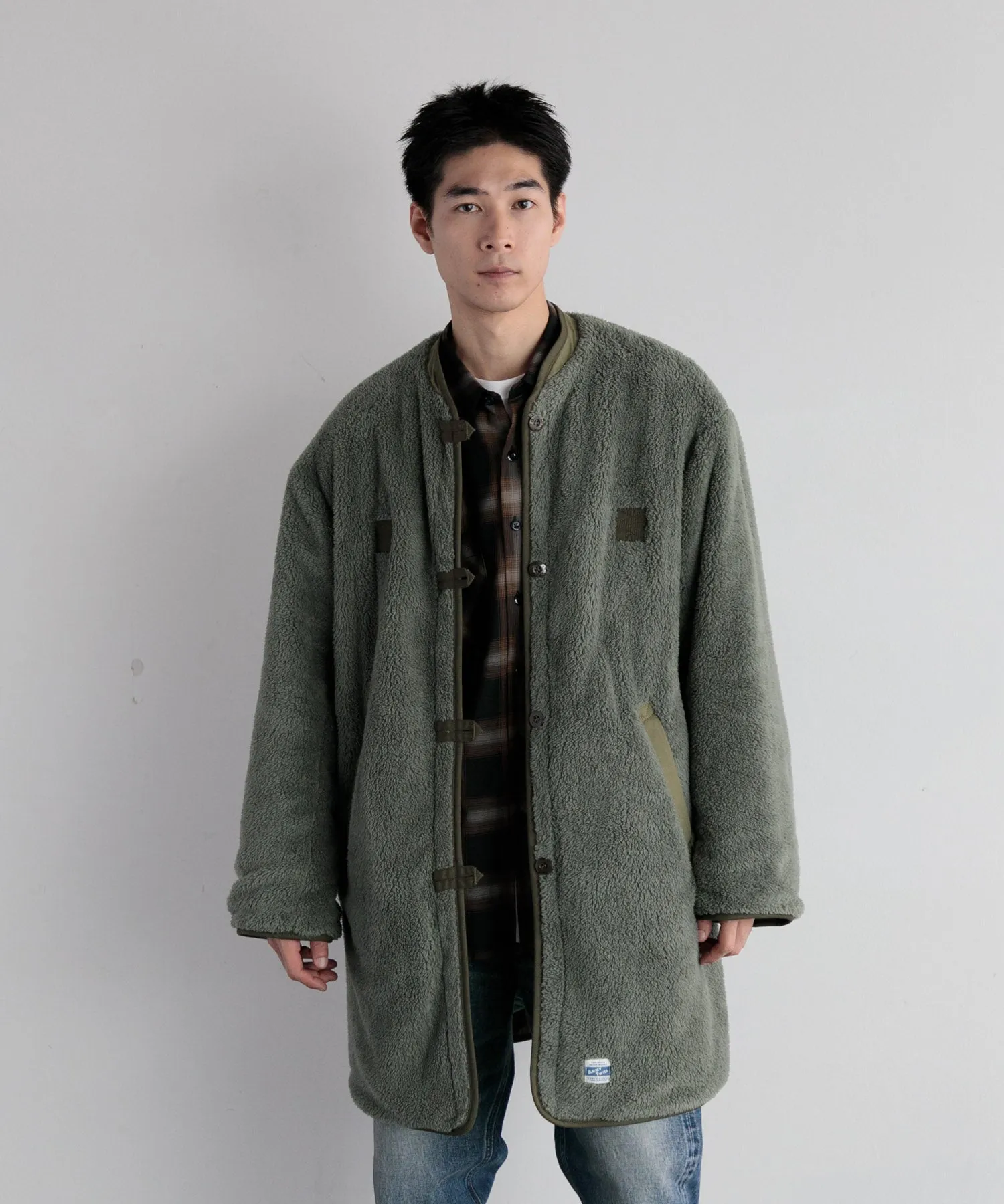 【MEN】ARMY TWILL BROKEN TWILL REVERSIBLE COAT