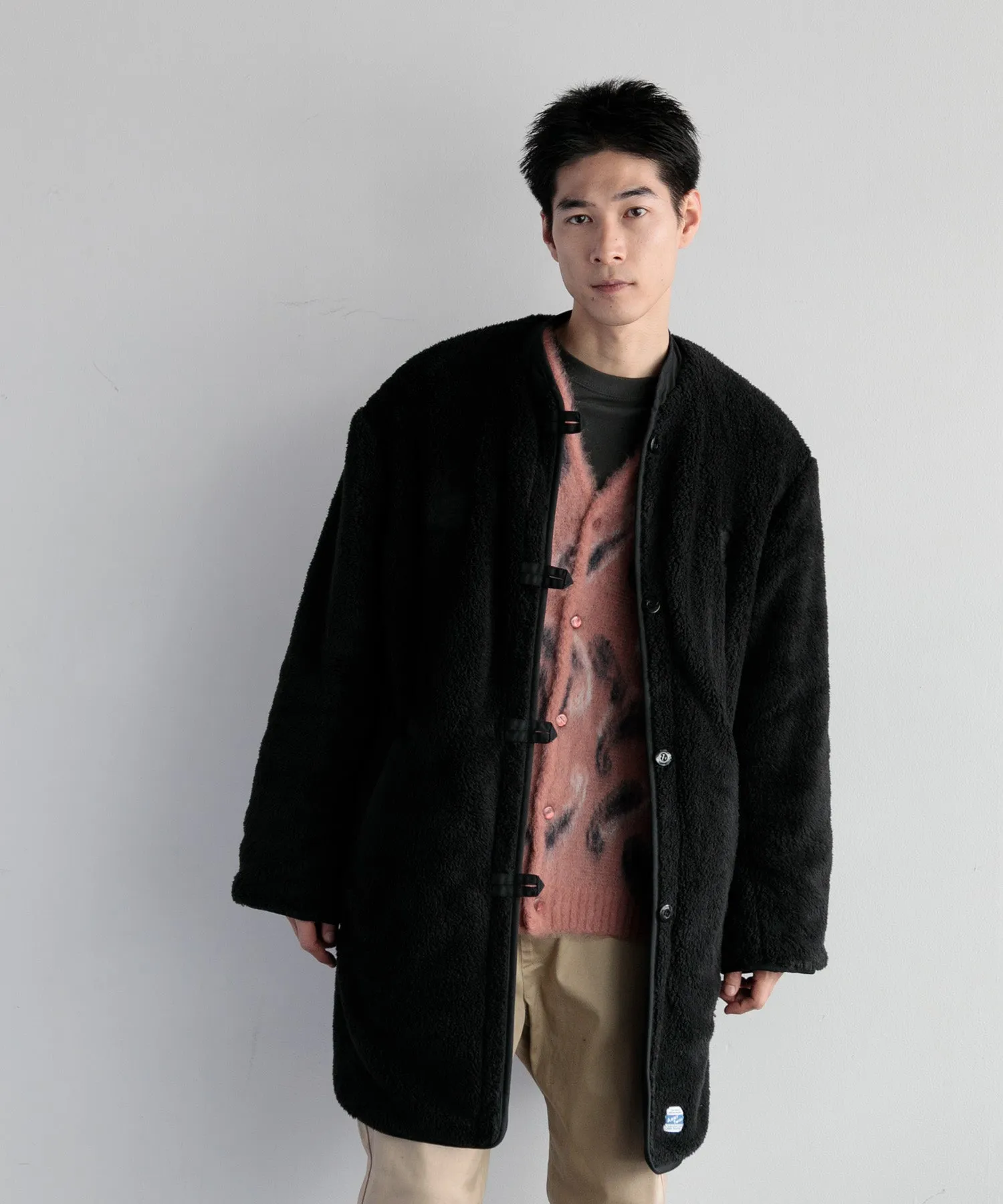 【MEN】ARMY TWILL BROKEN TWILL REVERSIBLE COAT