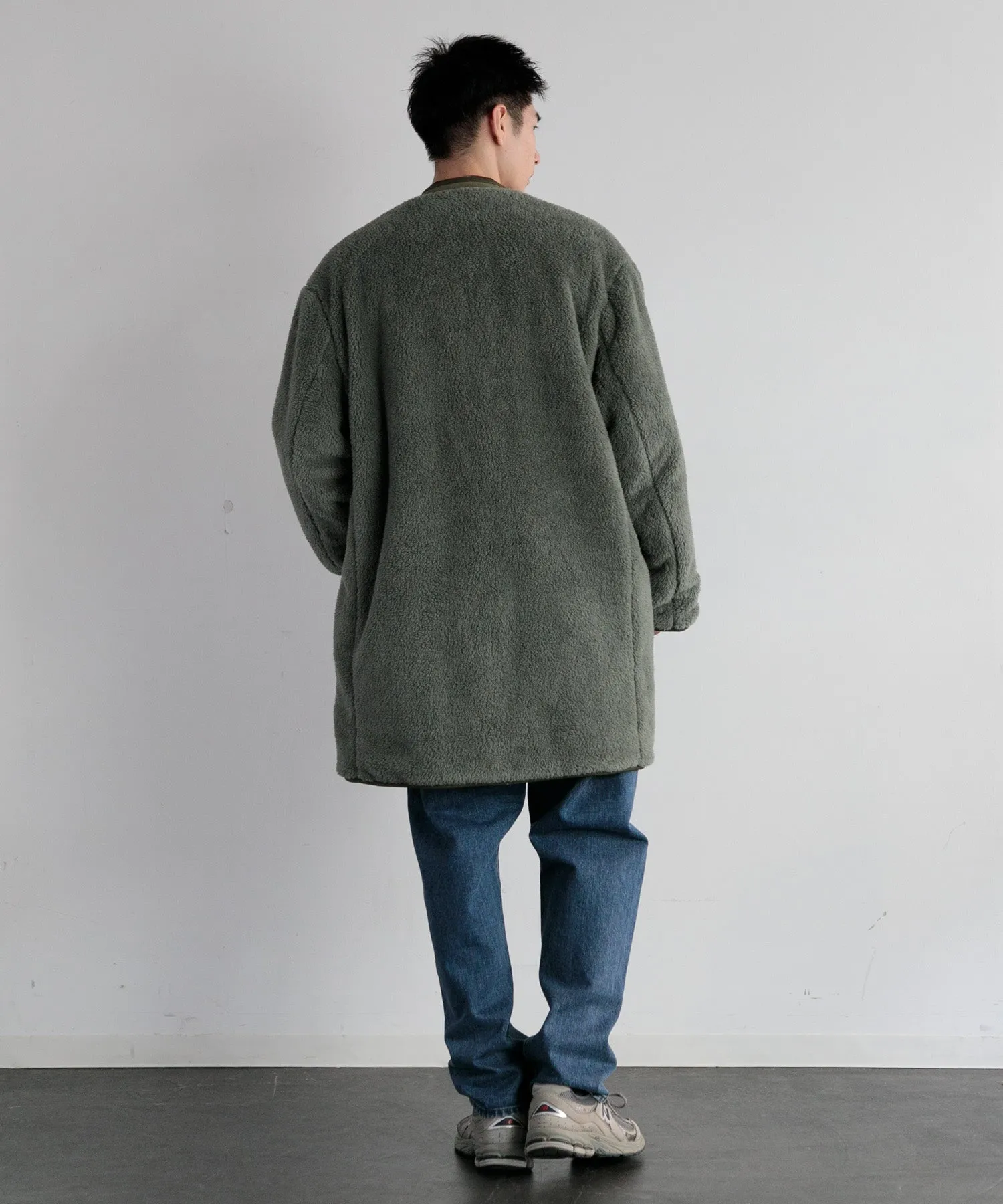 【MEN】ARMY TWILL BROKEN TWILL REVERSIBLE COAT