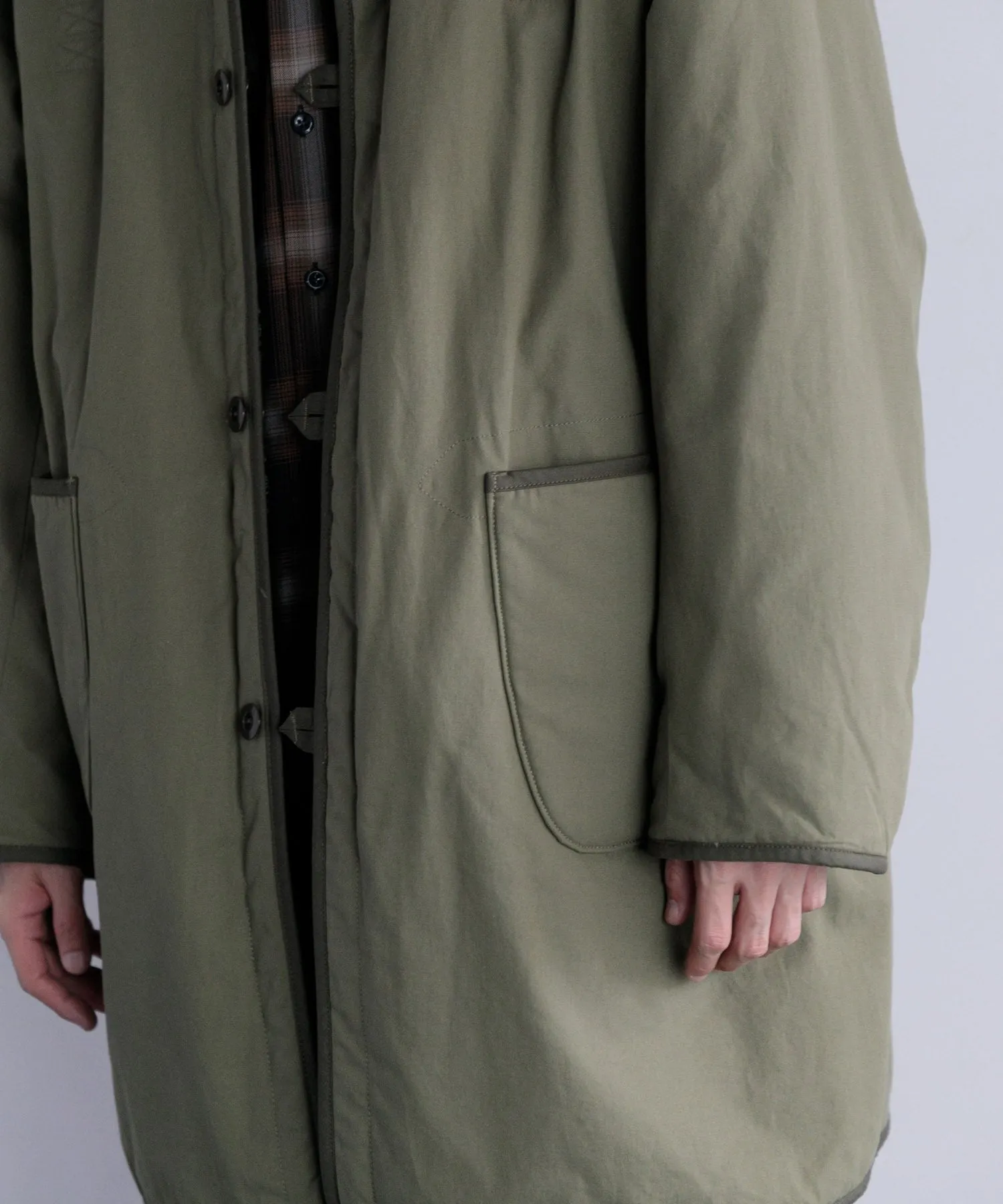 【MEN】ARMY TWILL BROKEN TWILL REVERSIBLE COAT