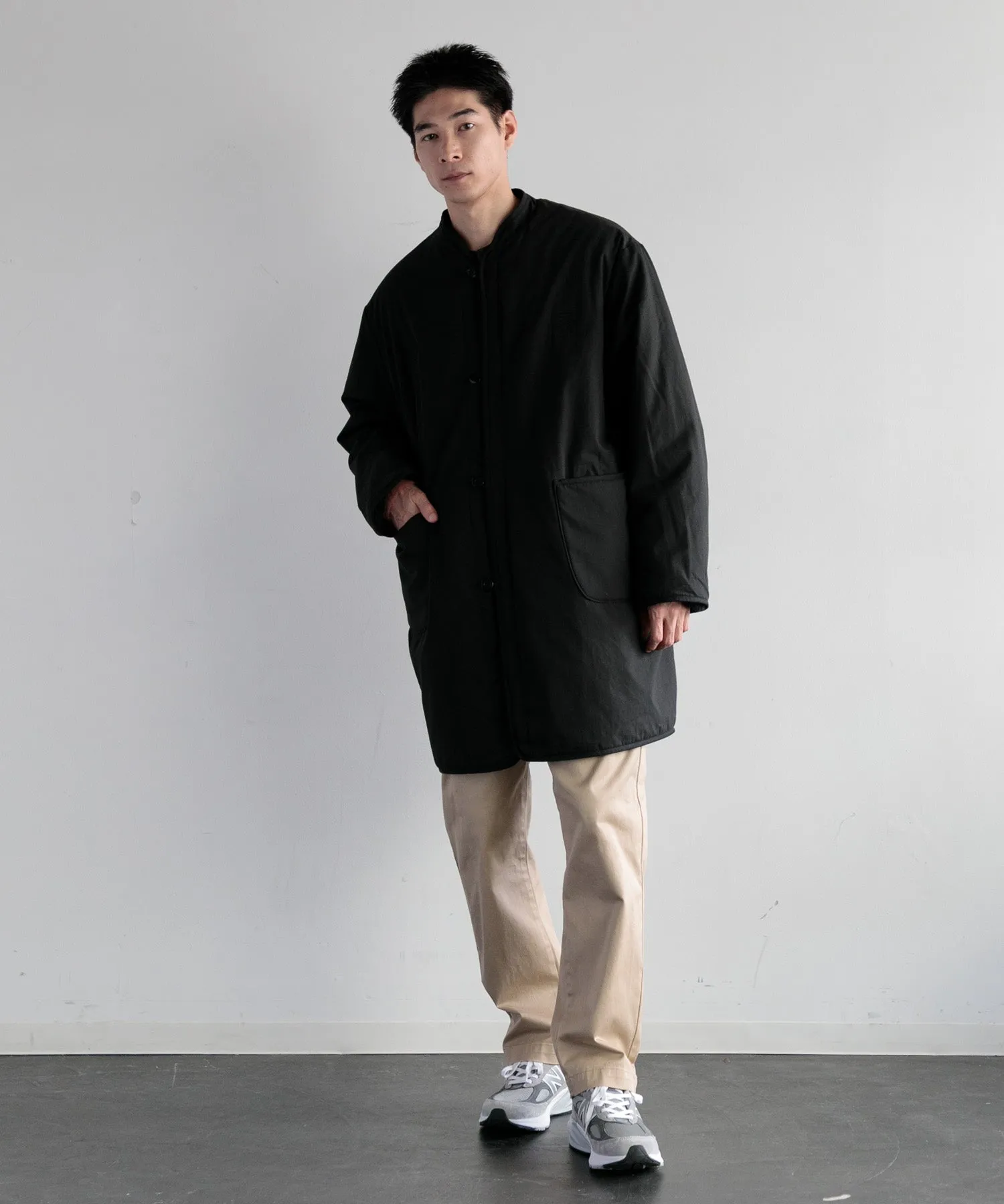 【MEN】ARMY TWILL BROKEN TWILL REVERSIBLE COAT