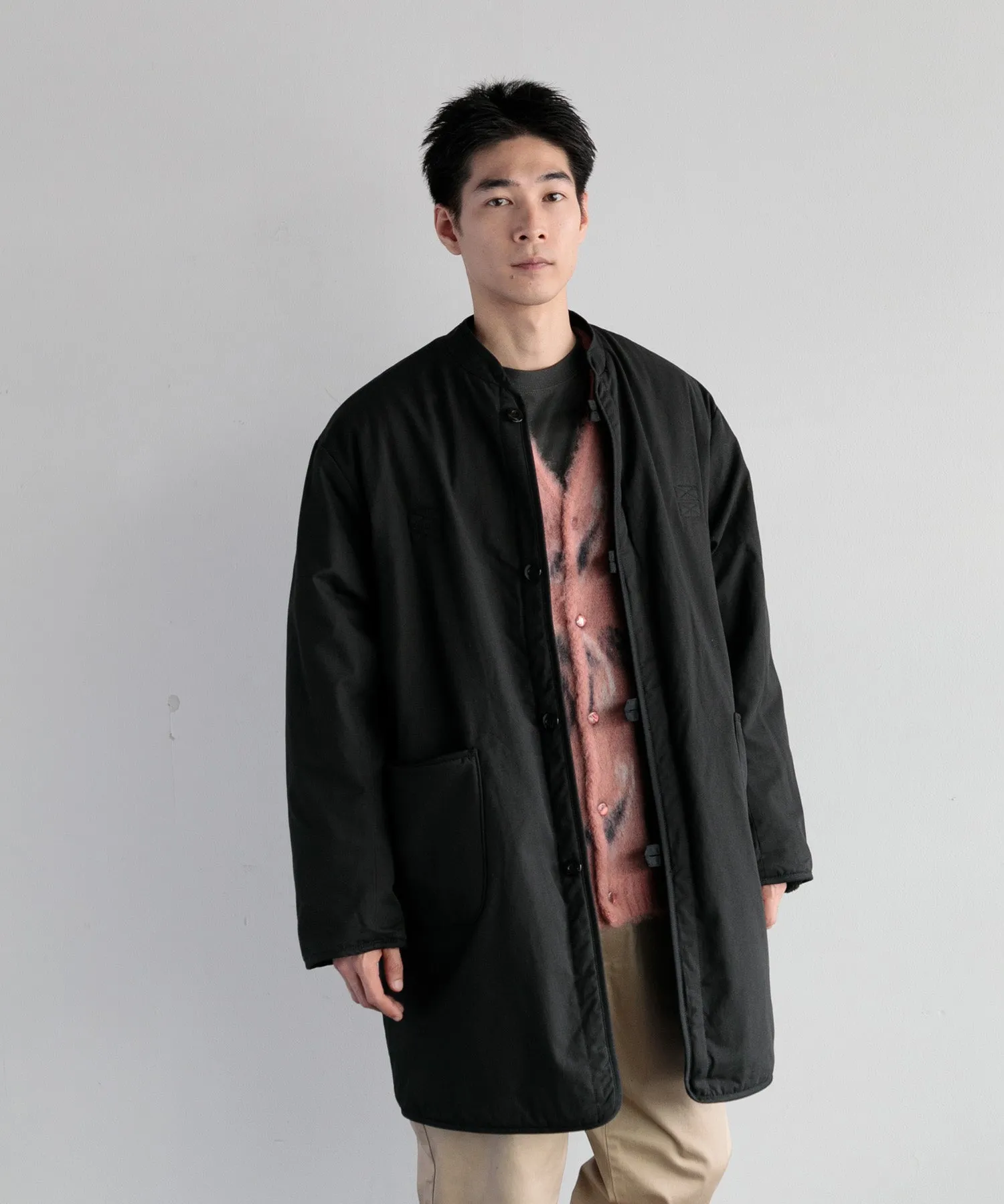 【MEN】ARMY TWILL BROKEN TWILL REVERSIBLE COAT