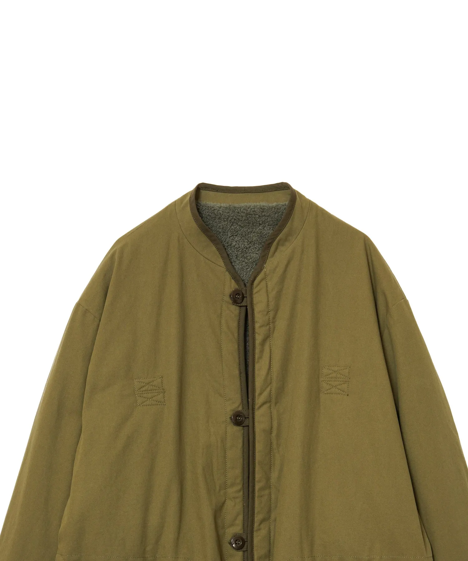 【MEN】ARMY TWILL BROKEN TWILL REVERSIBLE COAT