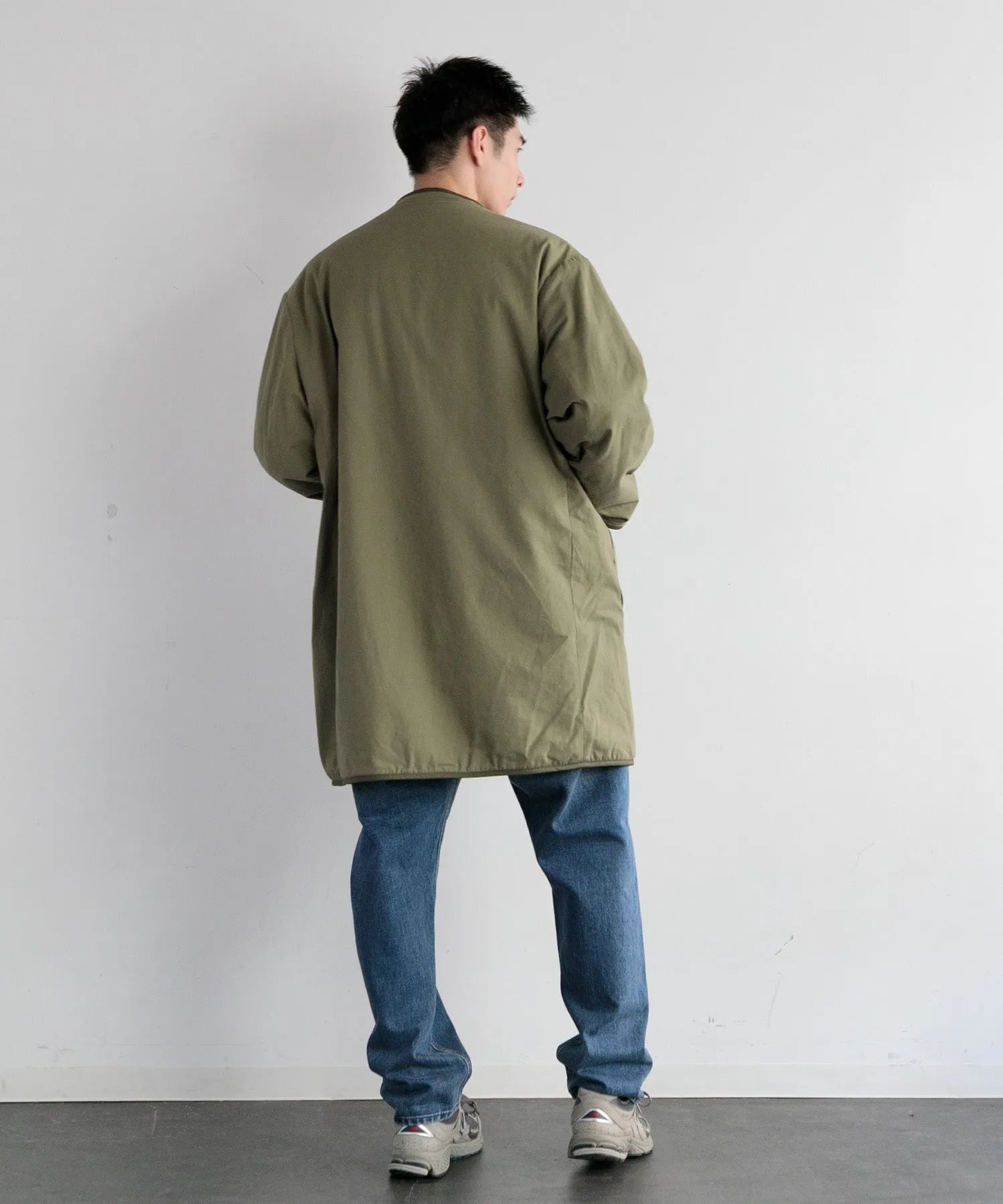 【MEN】ARMY TWILL BROKEN TWILL REVERSIBLE COAT