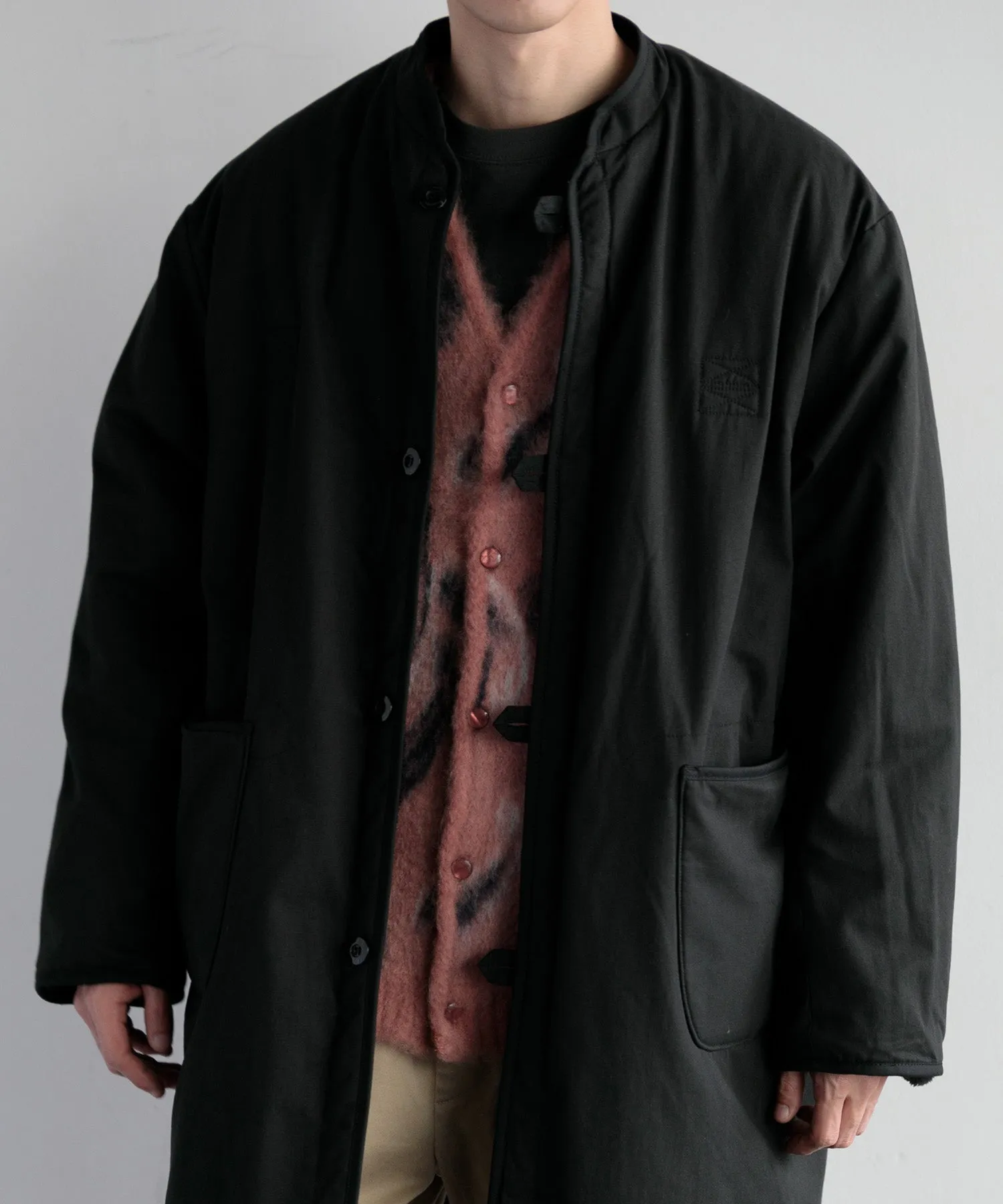 【MEN】ARMY TWILL BROKEN TWILL REVERSIBLE COAT