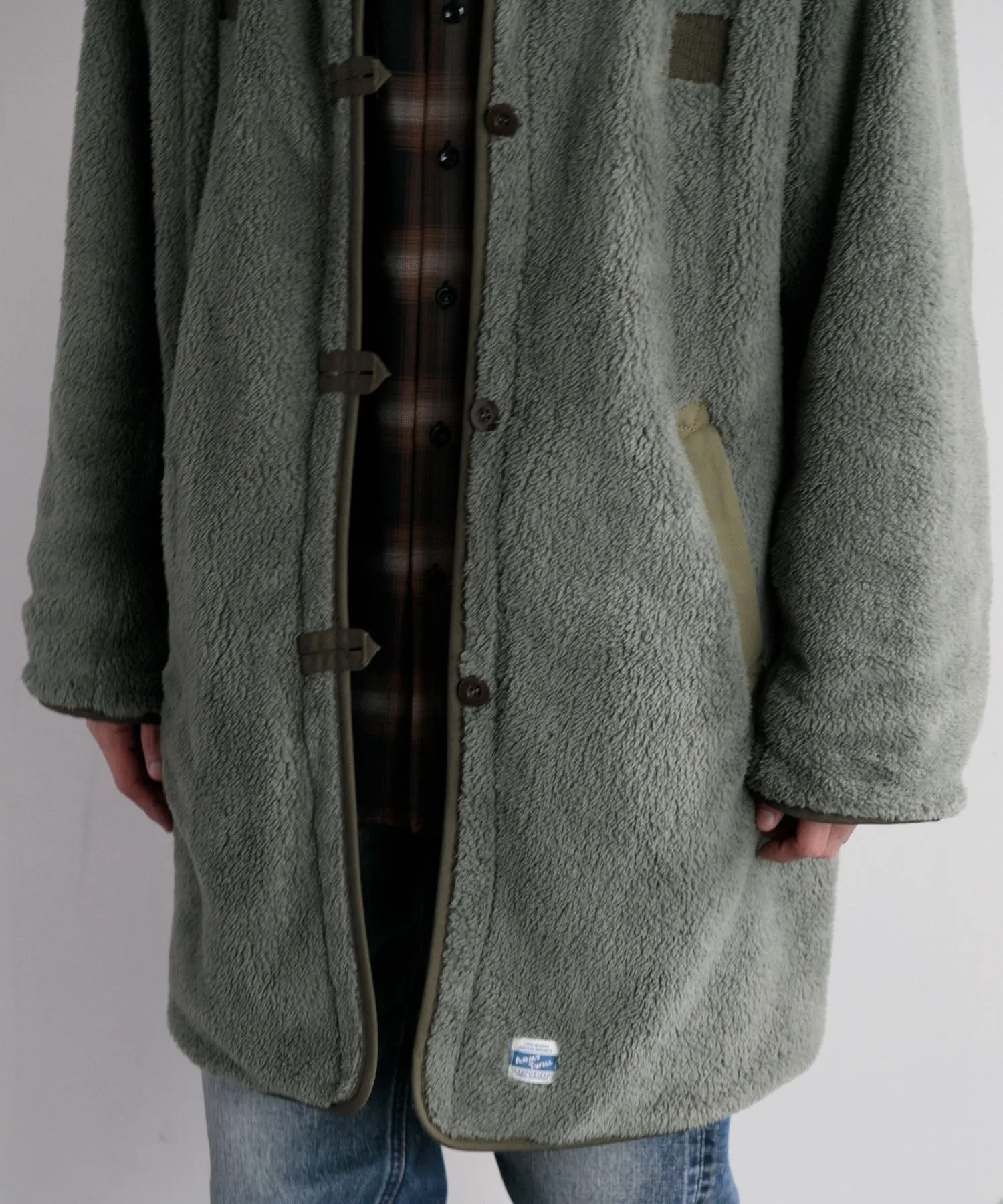 【MEN】ARMY TWILL BROKEN TWILL REVERSIBLE COAT