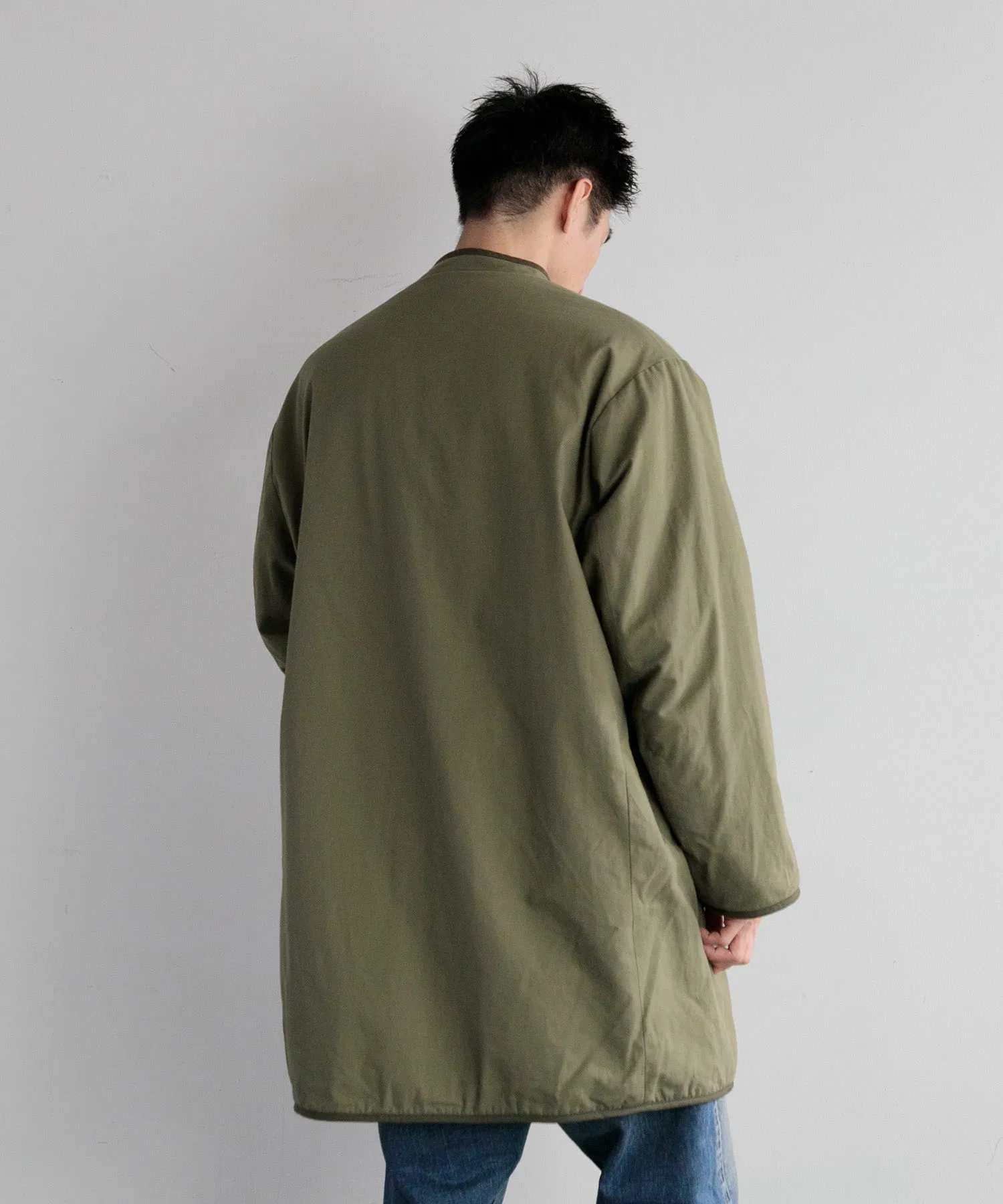 【MEN】ARMY TWILL BROKEN TWILL REVERSIBLE COAT