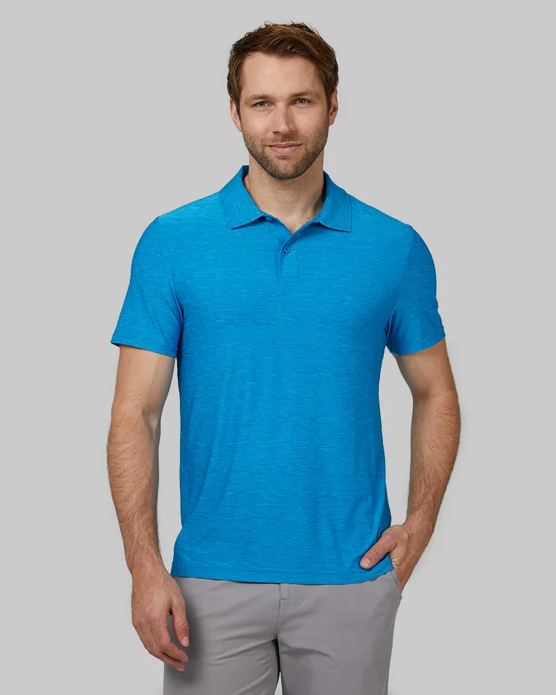 MEN'S ACTIVE STRIPE POLO