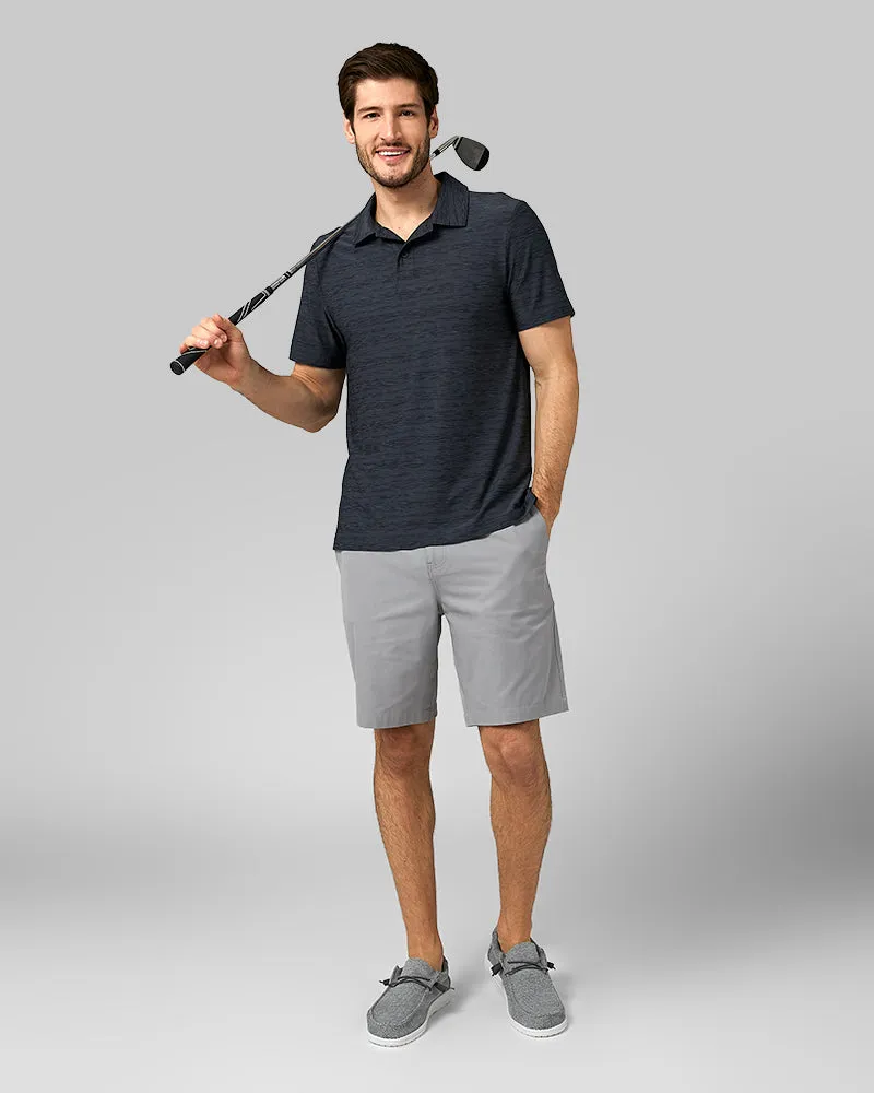 MEN'S ACTIVE STRIPE POLO