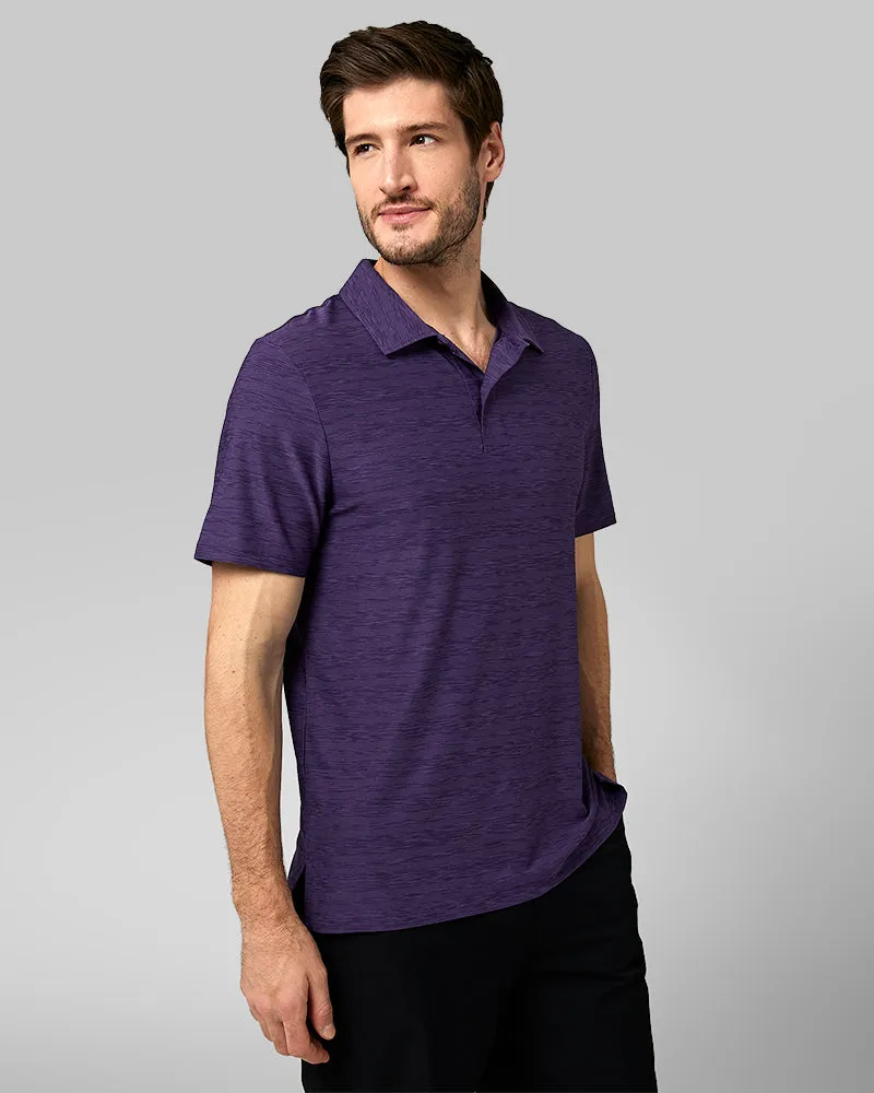 MEN'S ACTIVE STRIPE POLO