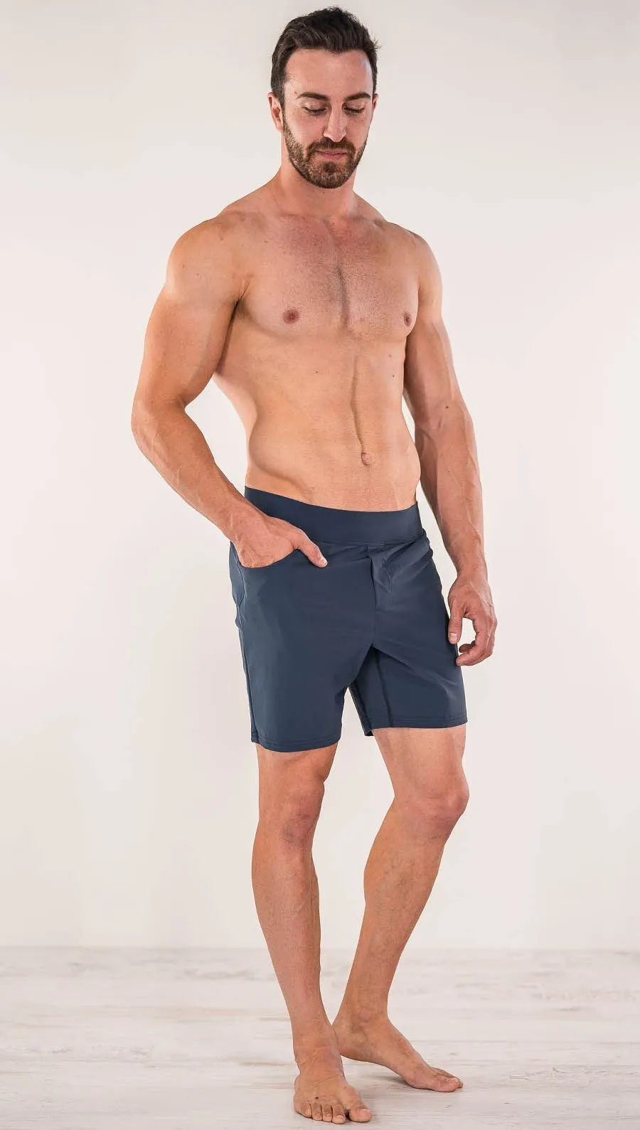 Men's - Blue Shorts 7" Inseam