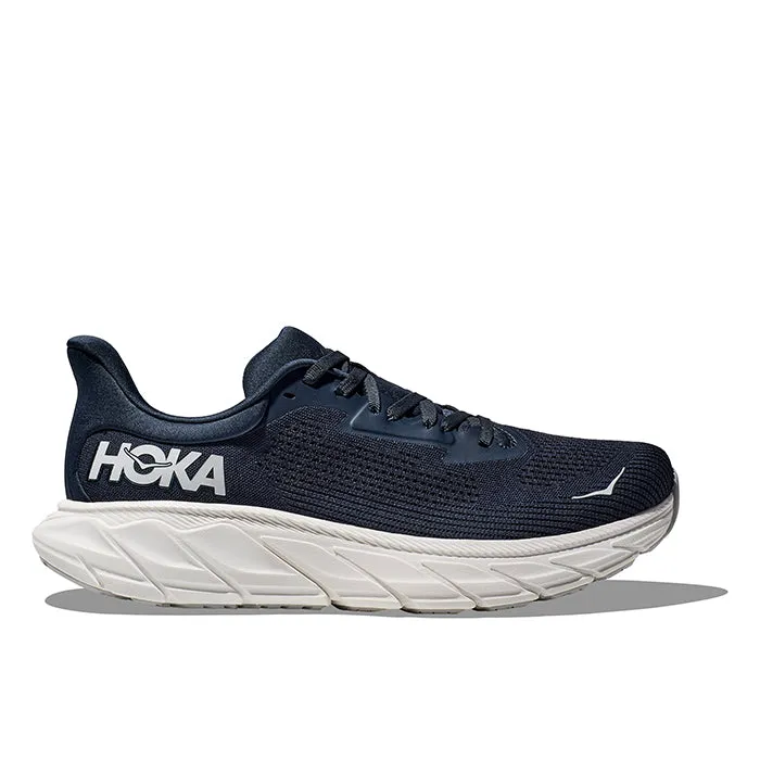 Mens Hoka Arahi 7 in Outer Space/White