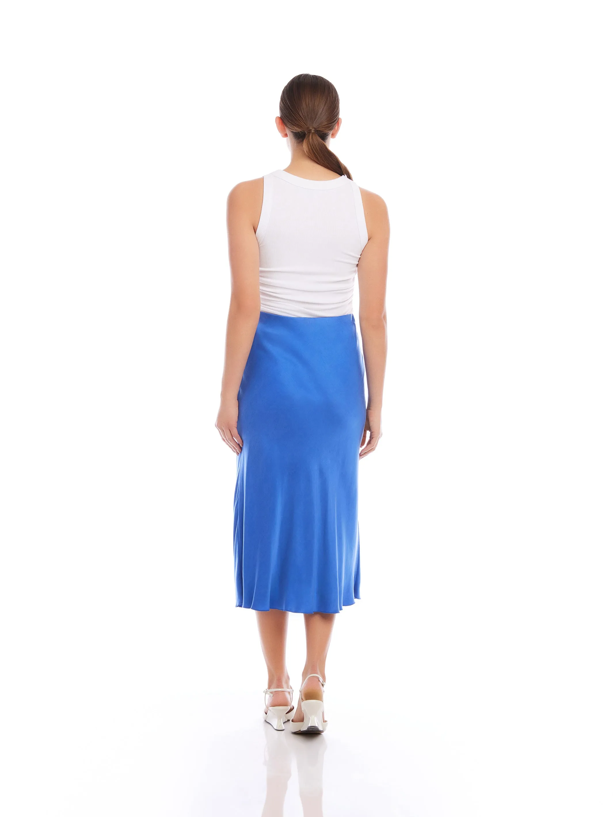 Mia Bias Midi Skirt