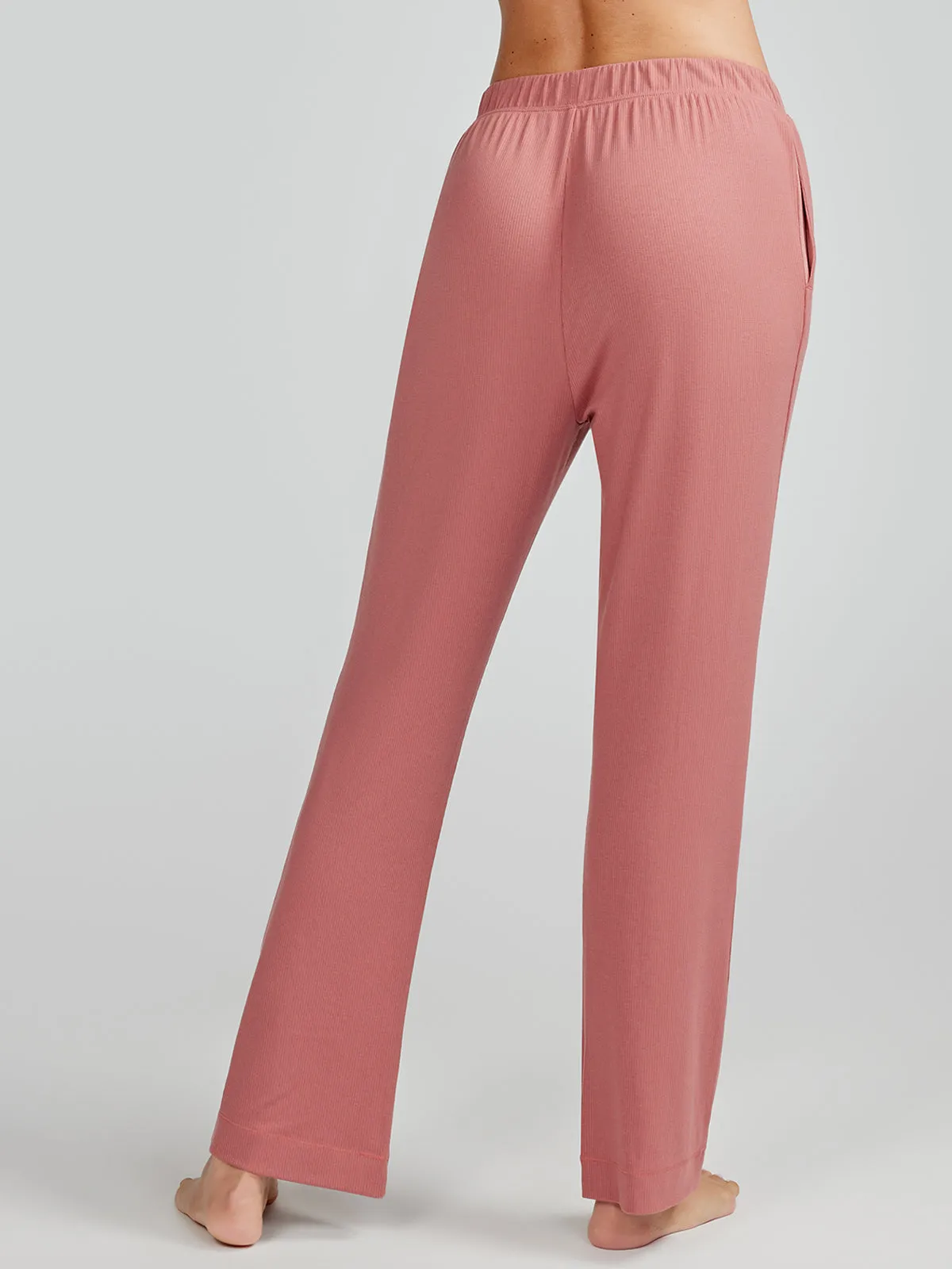 Microluxe Rib Sleep Pant