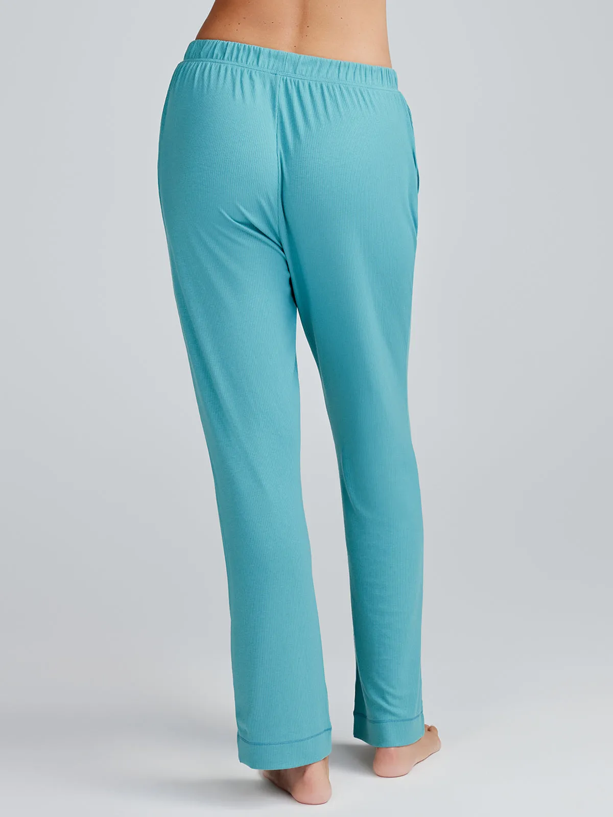 Microluxe Rib Sleep Pant