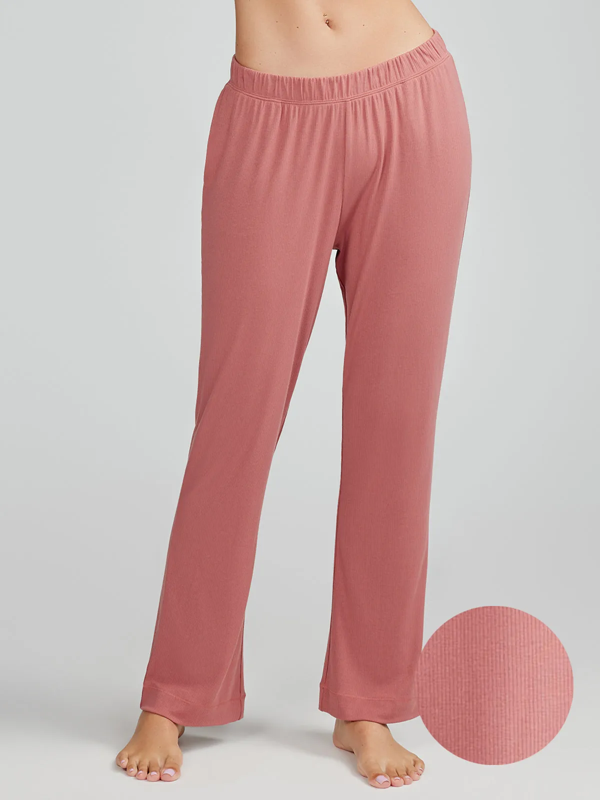 Microluxe Rib Sleep Pant