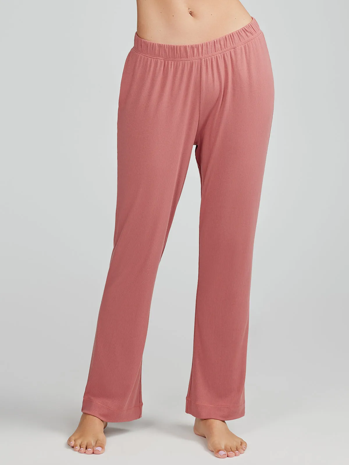 Microluxe Rib Sleep Pant