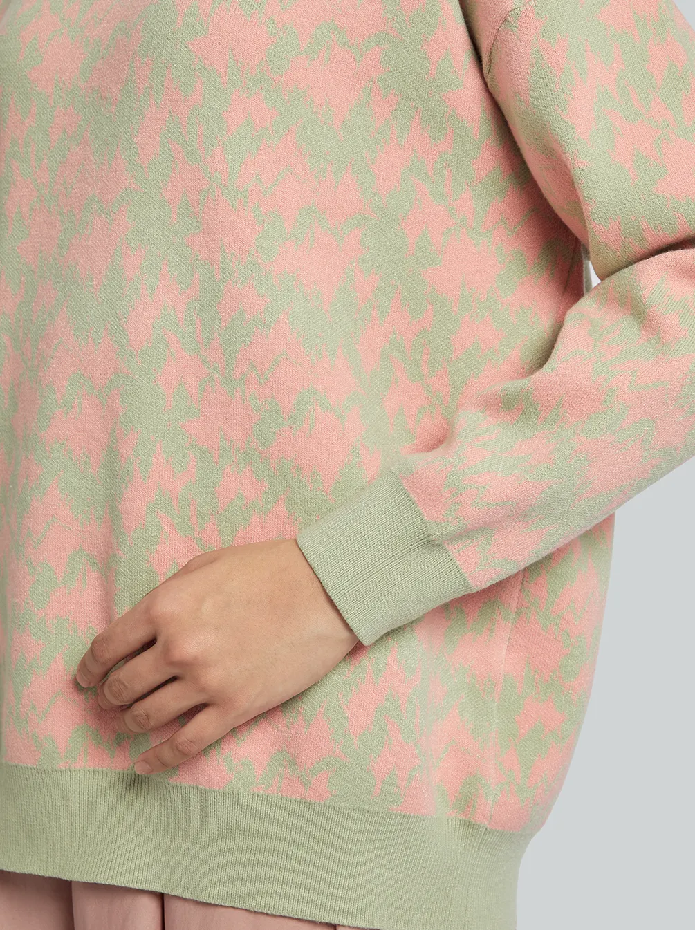 MINKA SWEATER PEACH GREEN