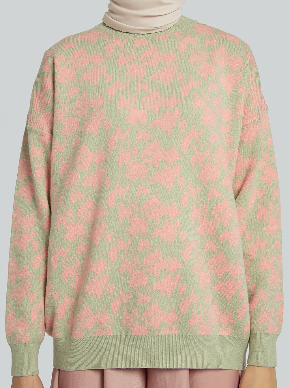 MINKA SWEATER PEACH GREEN