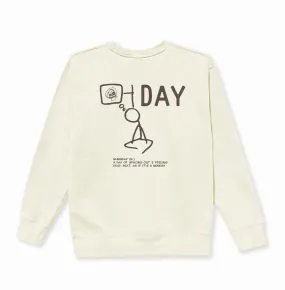 MUNG DAY CREWNECK (CREAM)